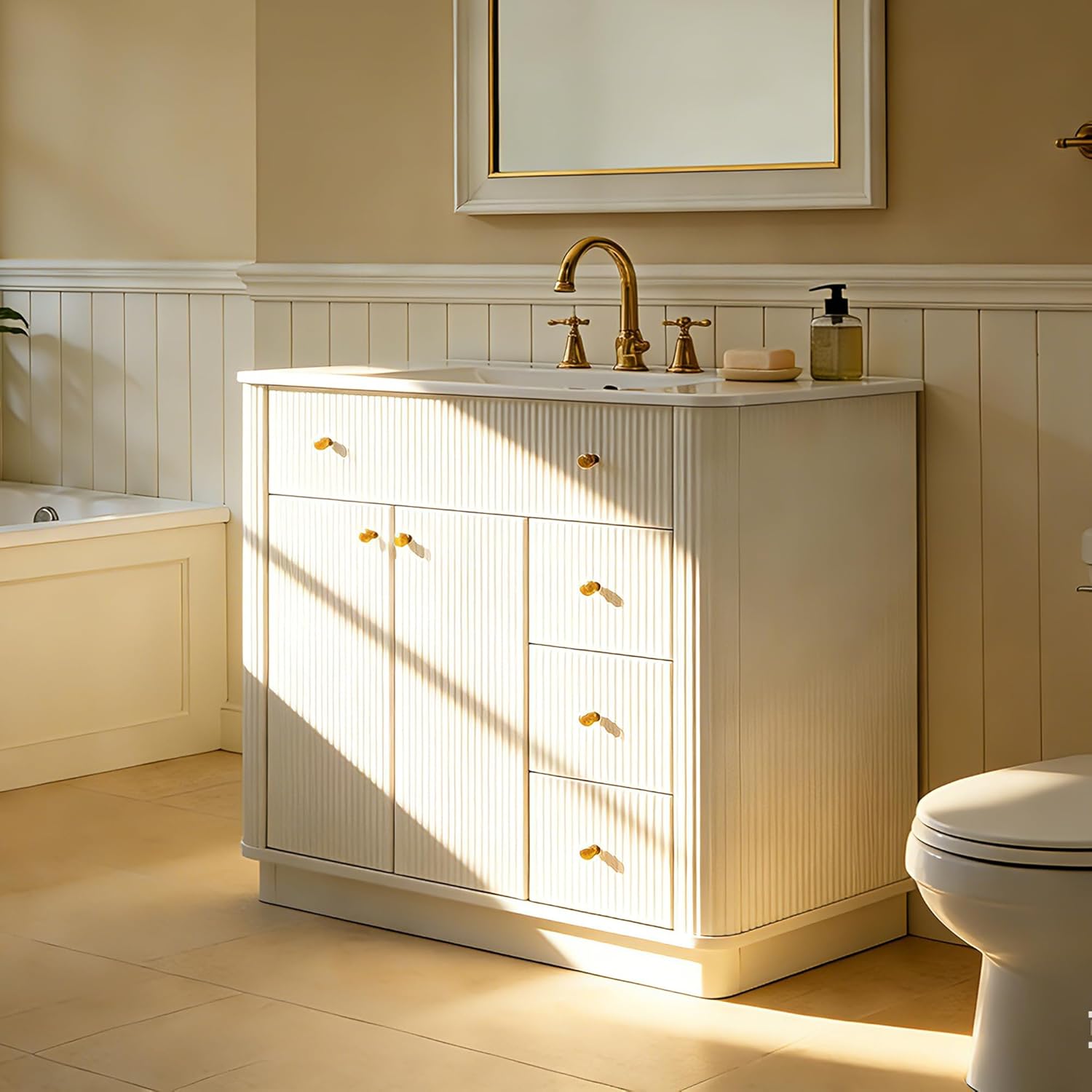 OKD YJ000024-SWT-LS Bath-Vanity-Combo - View #5
