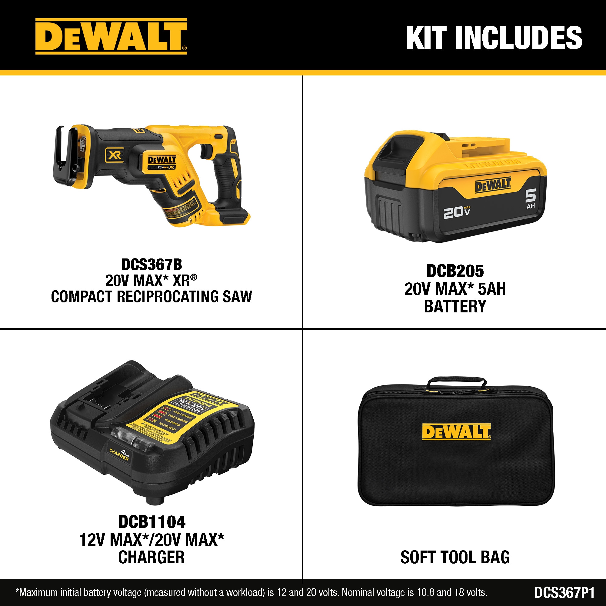 DEWALT DCS367P1 c100095 - View #2