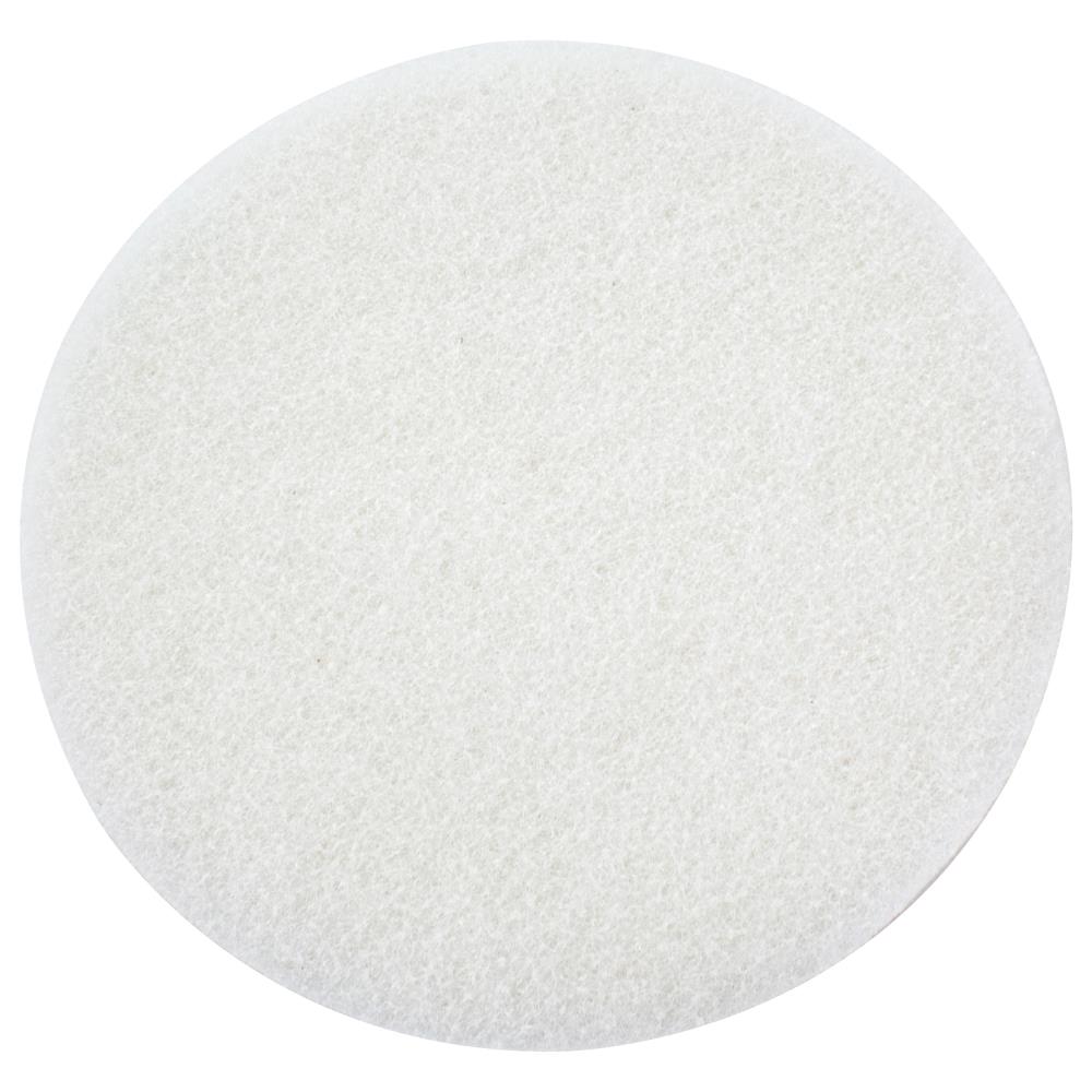 orca abrasives White pad Extra fine Pad -Grit Disc Sandpaper 3-Inches W x 3-Inches L 10 -Pack