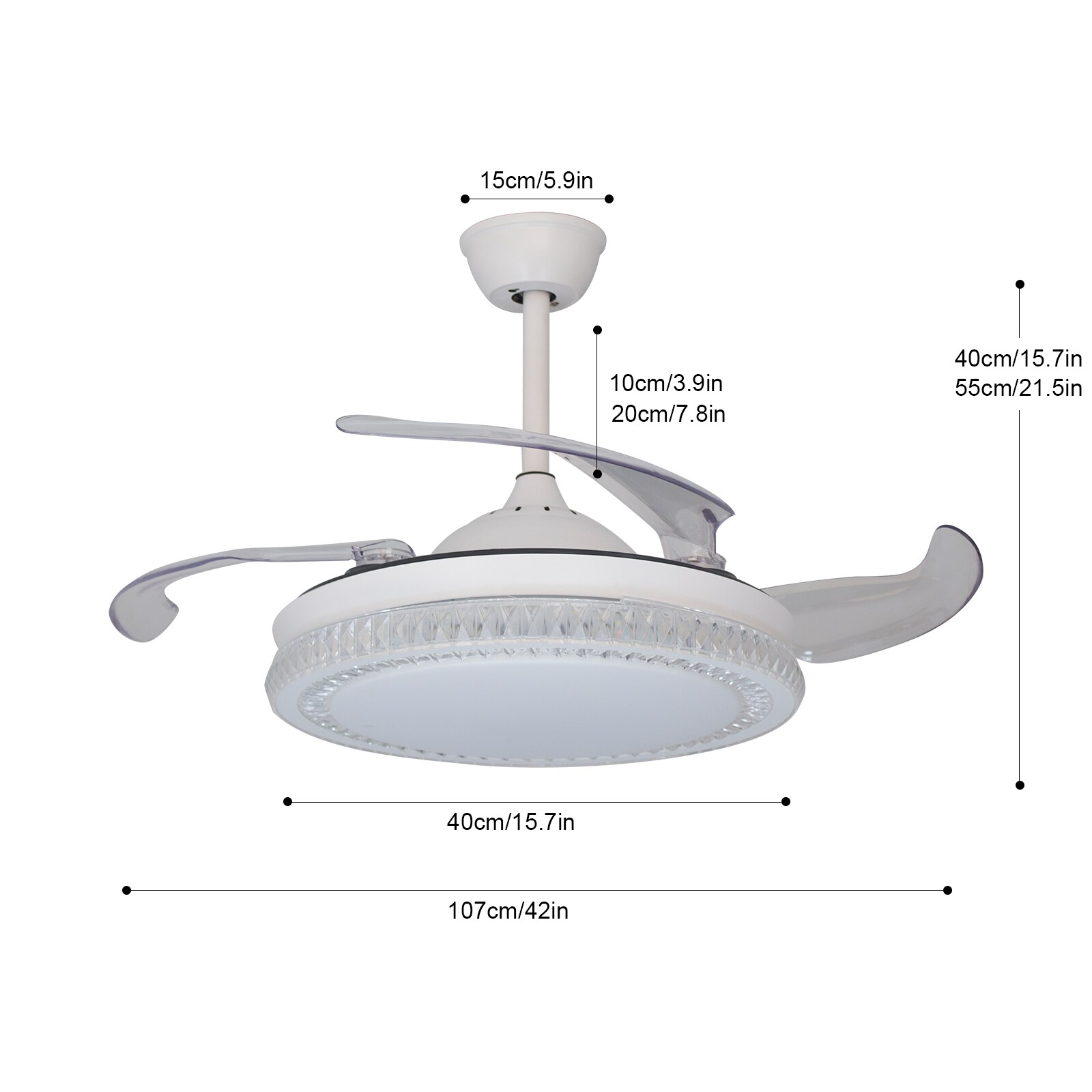 Oukaning JZUCODN599HCX Ceiling-Fans - View #4