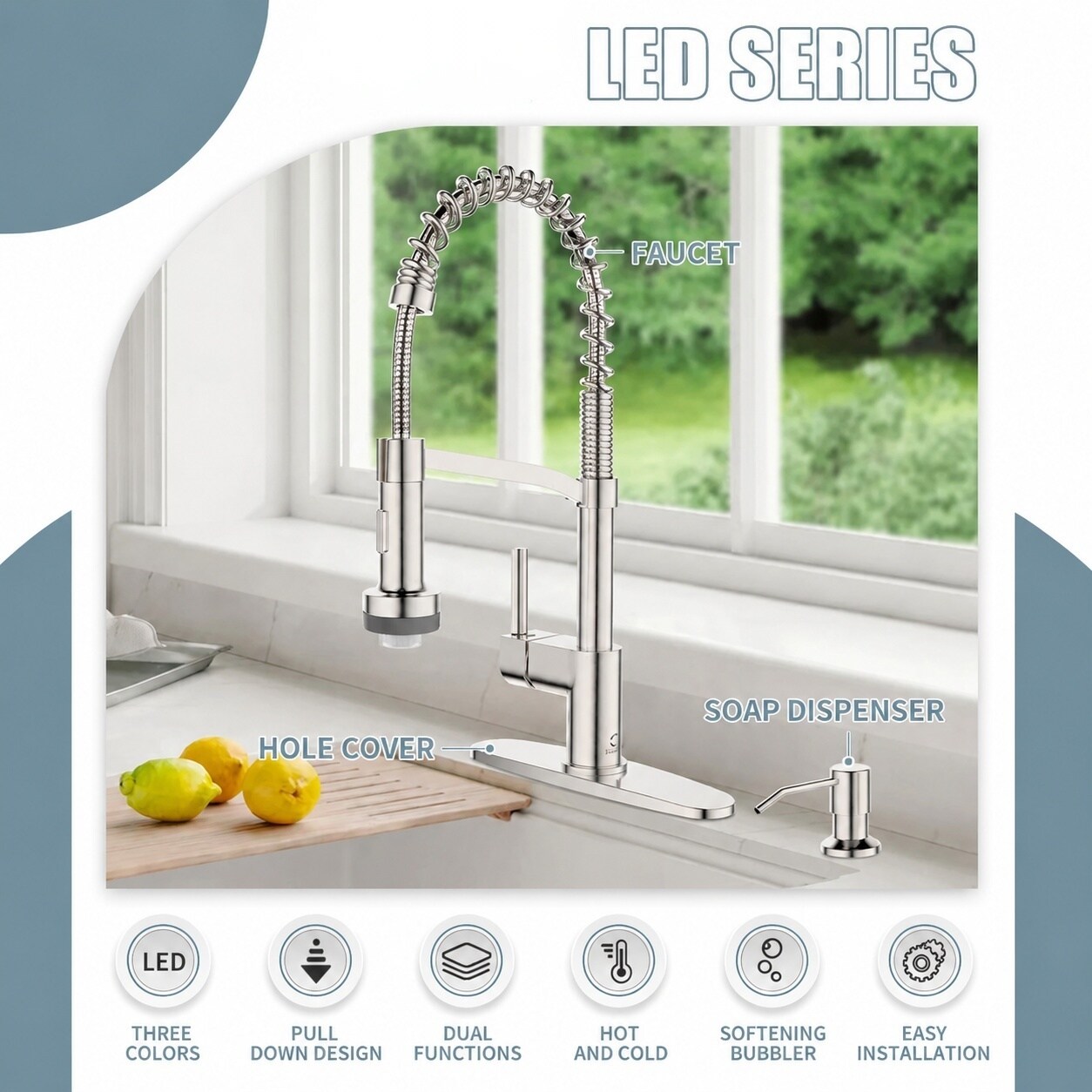 AKSCYZM LAK0728K065 Kitchen-Faucets - View #2