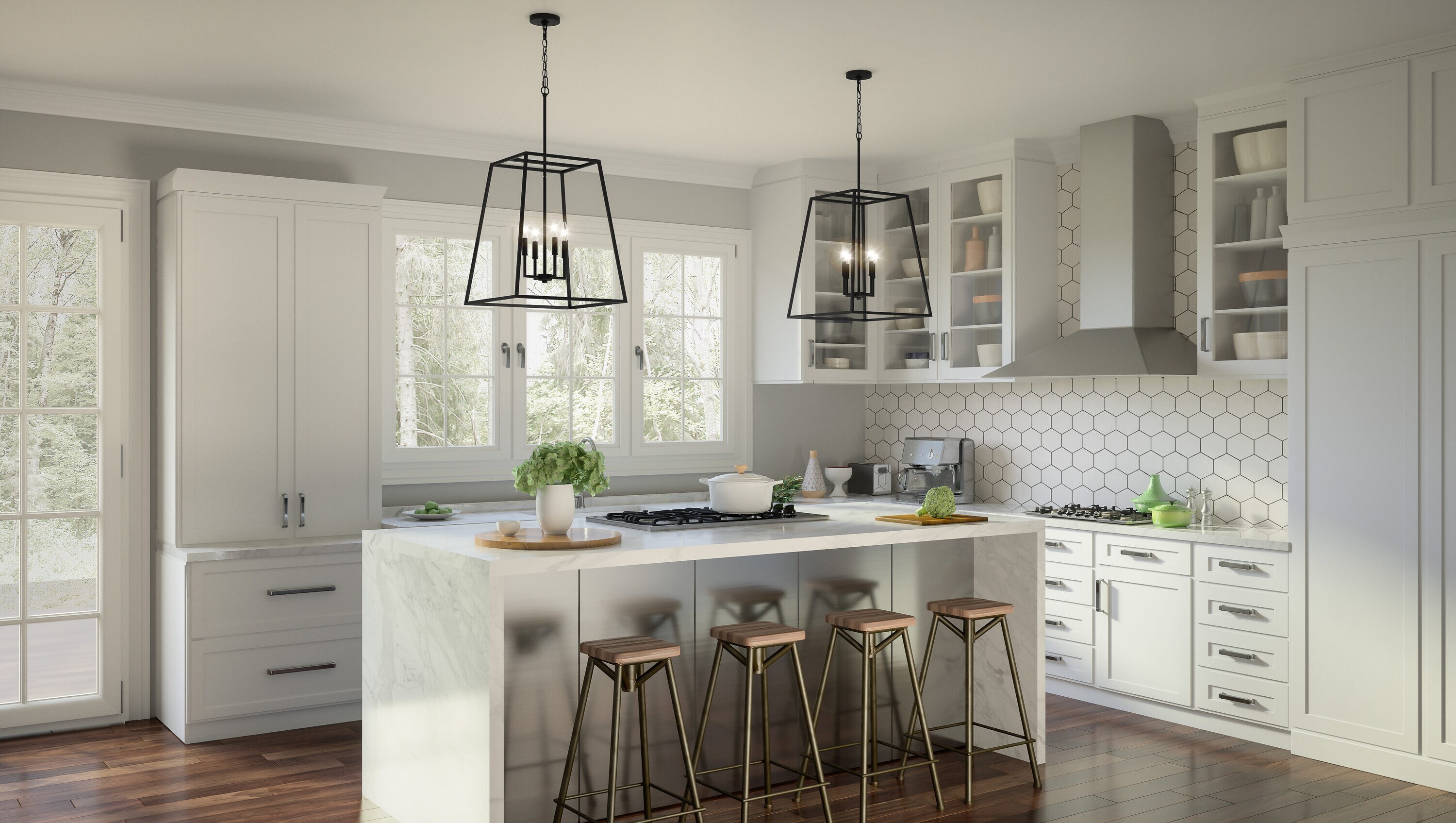 Quoizel PRC2818MBK Pendant-Lights - View #6