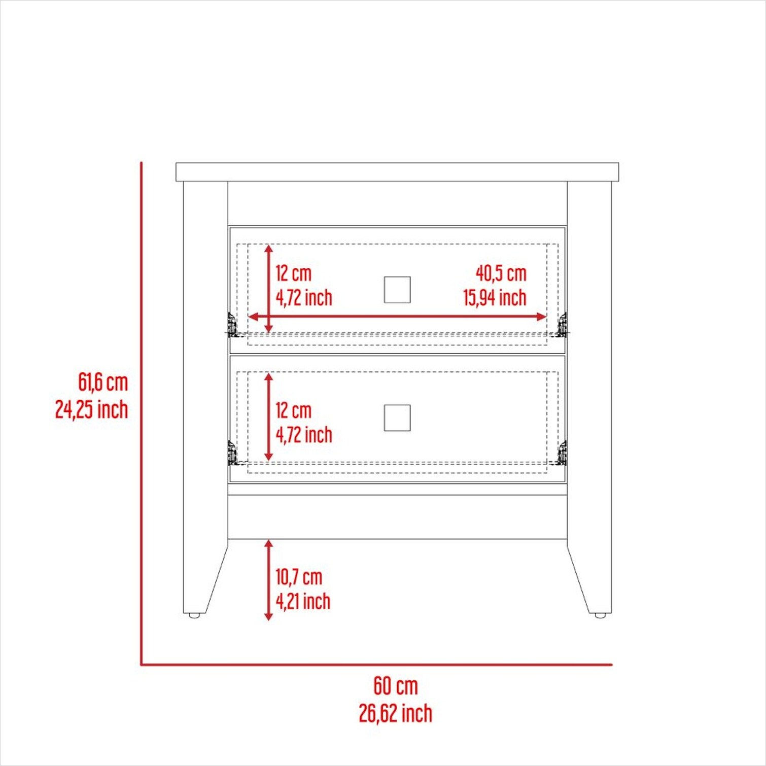 Naturefalls I6A3SY9RSNXS nightstands - View #3