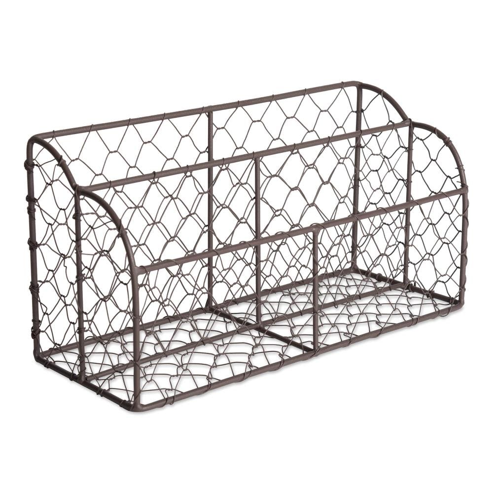 DII Z02069 Chicken Wire Metal Desktop Letter Holder