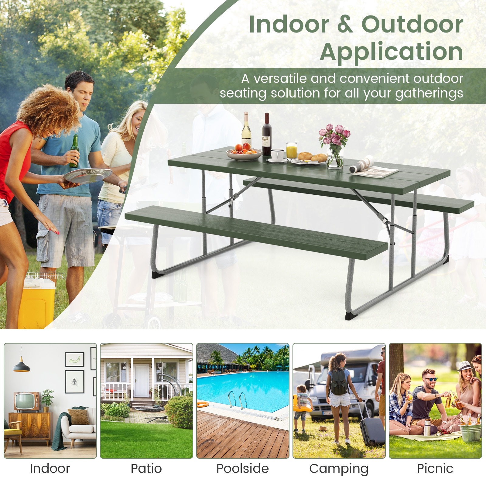LIVIZA TDZ11267LS-X Picnic-Tables - View #8