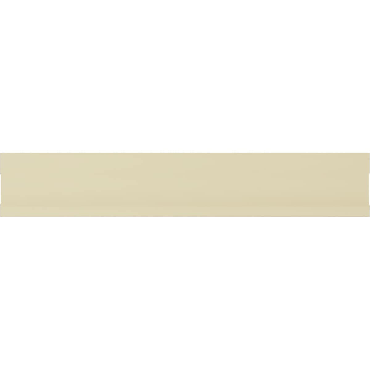 Elegant 94.5" Maria Polyurethane Chair Rail Moulding in White