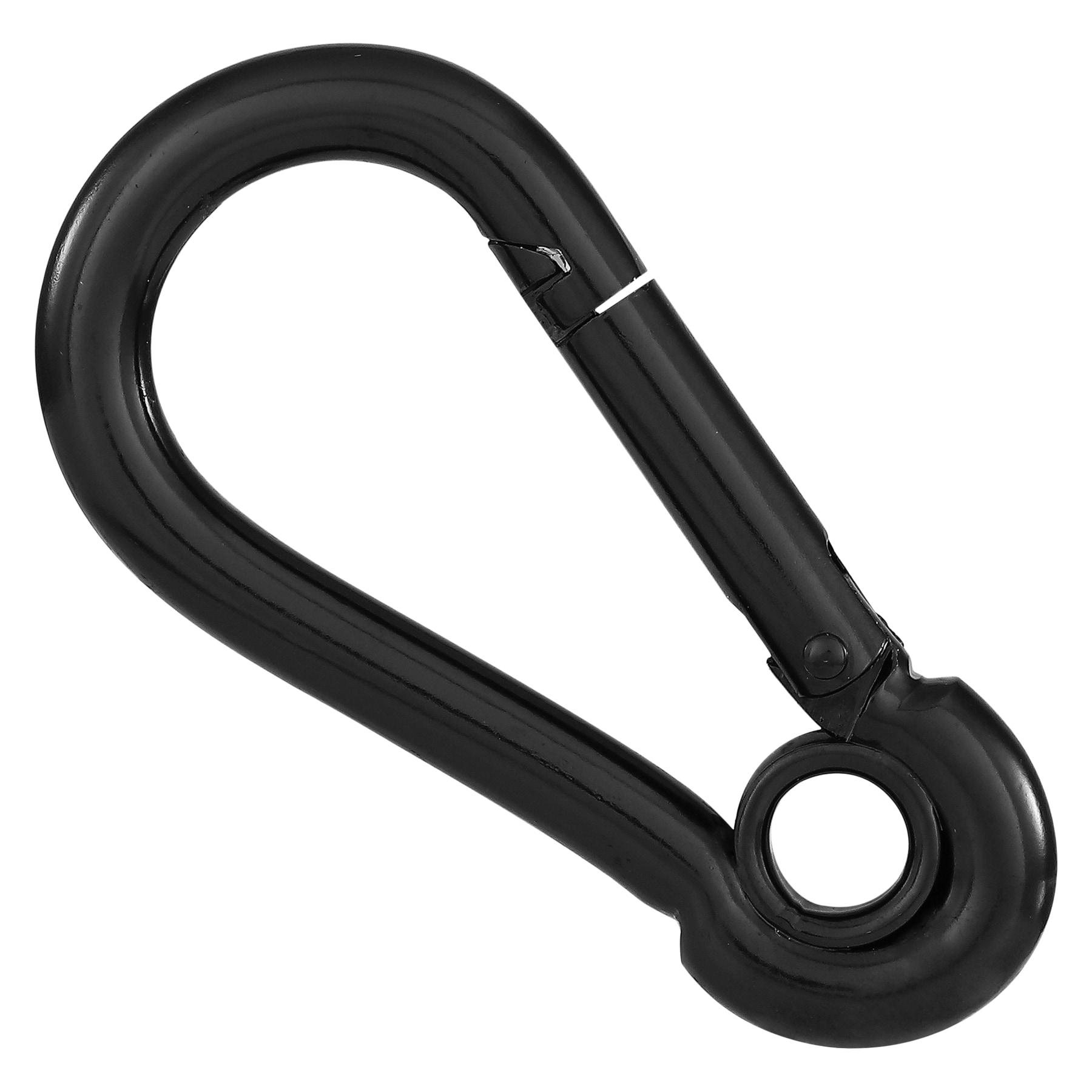 National Hardware N100-337- 1/4-in Interlocking Spring Snaps in Black in  the Chain Accessories department at