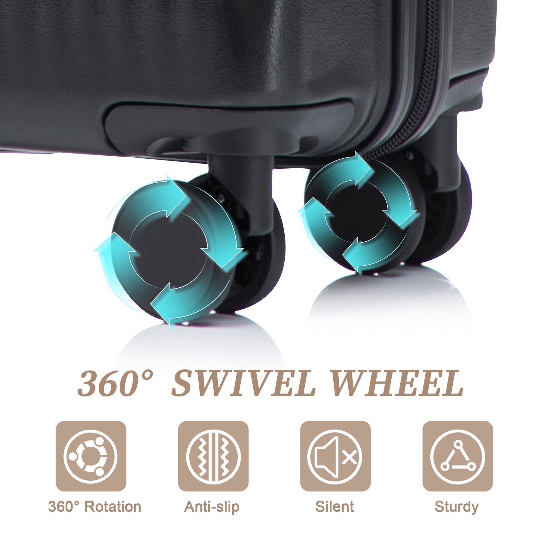 SINOFURN SYD9400001BK Luggage-And-Luggage-Sets - View #6