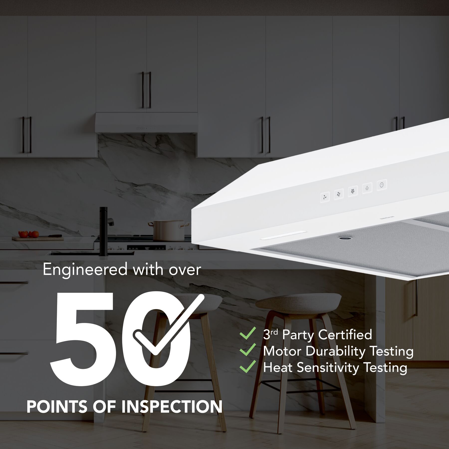 Broan GLA2303WW Undercabinet-Range-Hoods - View #5