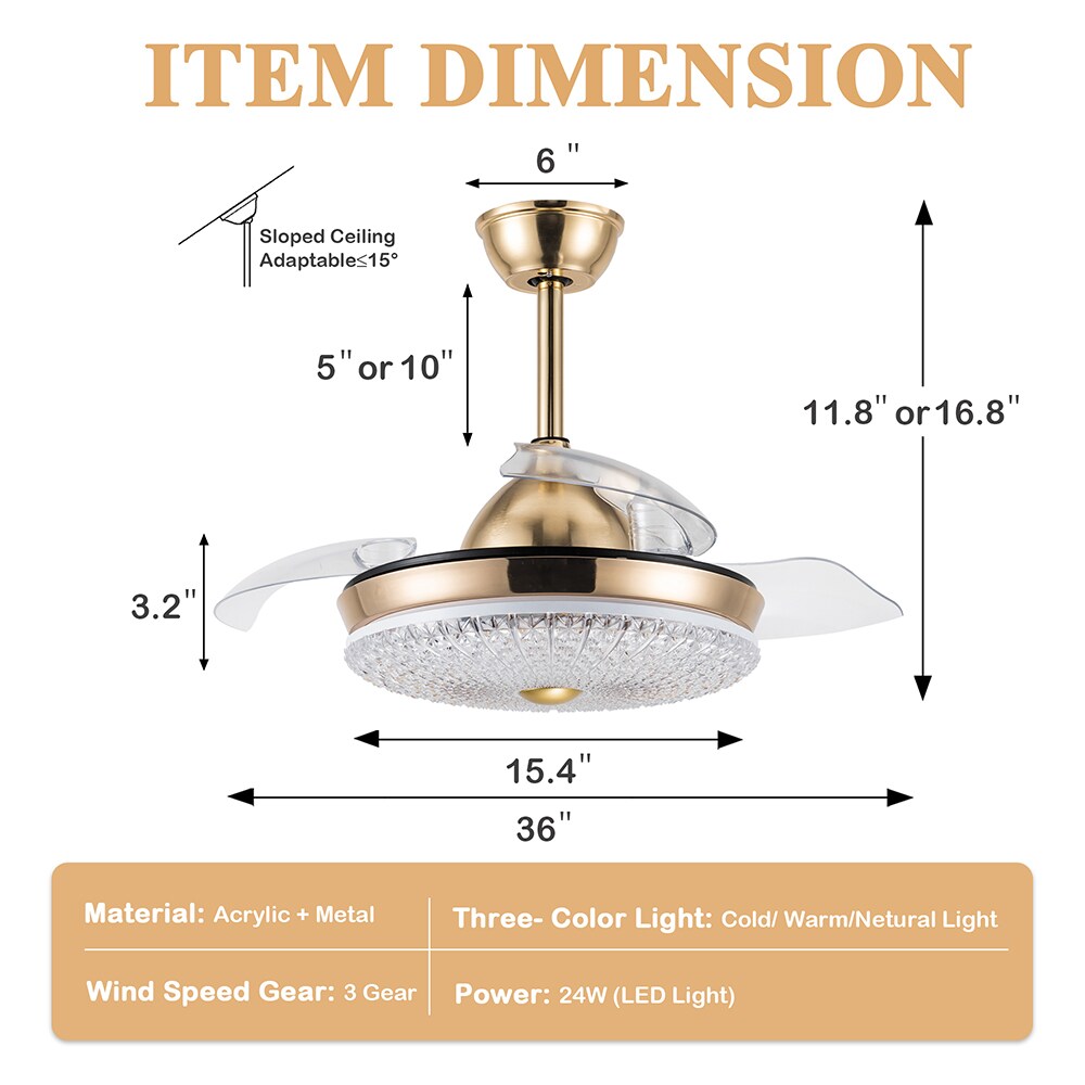 Cusp Barn BD4257-G Ceiling-Fans - View #10
