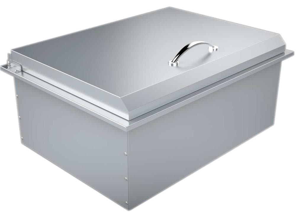 Sunstone Built-In Grill Cabinet Ice Chest – Stainless Steel Single Door – Commercial Grade Storage for Drinks and Frozen Treats A-IC Sansujyuku sansujyuku.com