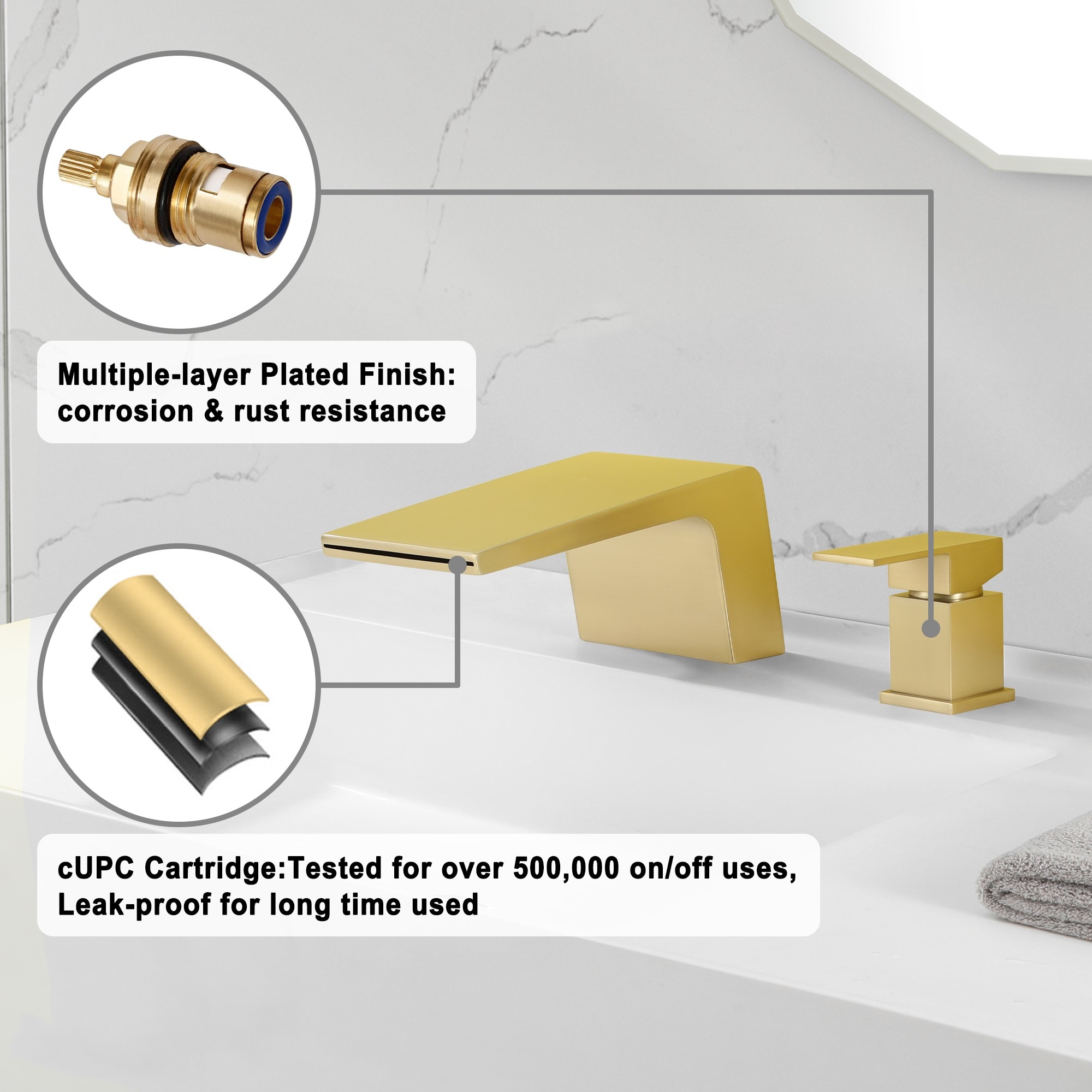 CASAINC CS1912-MB Lavatory-Faucets - View #7