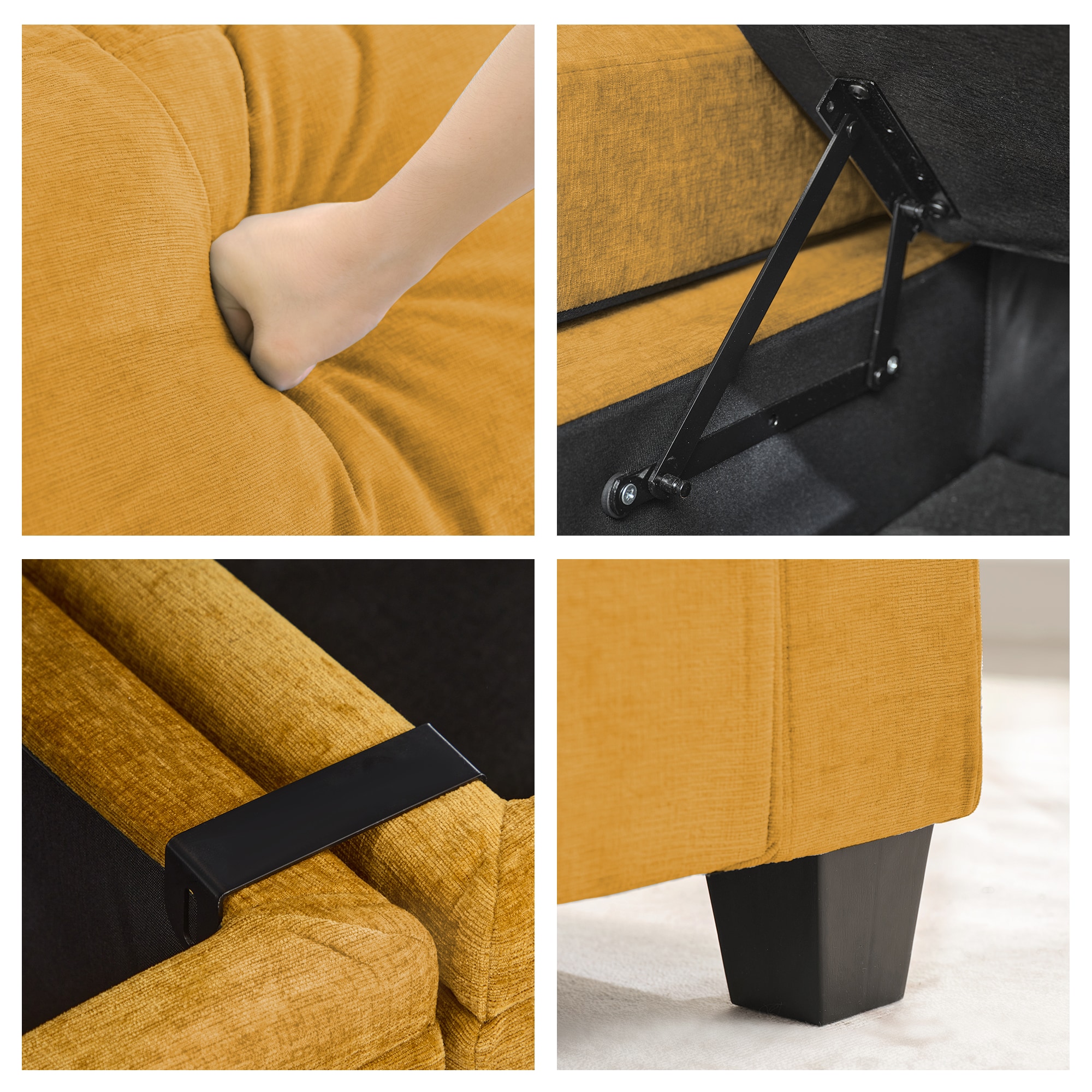 VOUA SAF-XNECW3-GD1 Sofas-Loveseats - View #5
