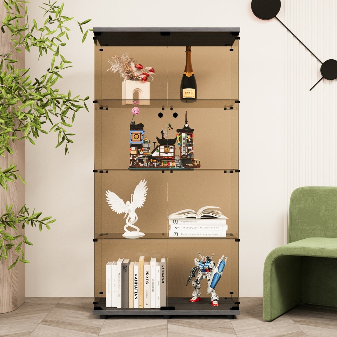 ZAKLOOP 31.7-in W x 14.3-in H Iron Black Freestanding Utility Storage Cabinet #MD1806S00013