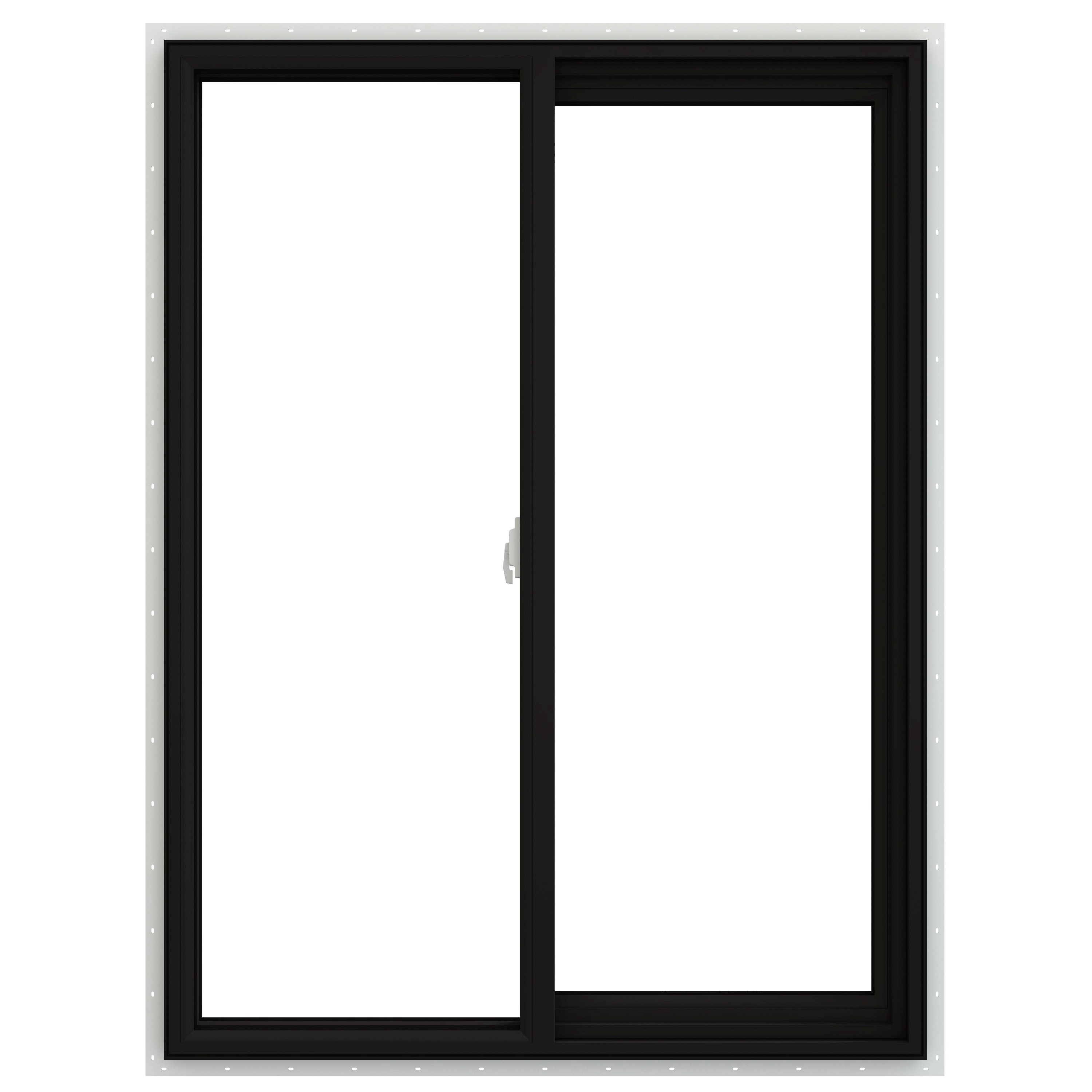 JELD-WEN V-2500 35-1/2-in x 47-1/2-in x 2-29/32-in Jamb Right-operable ...