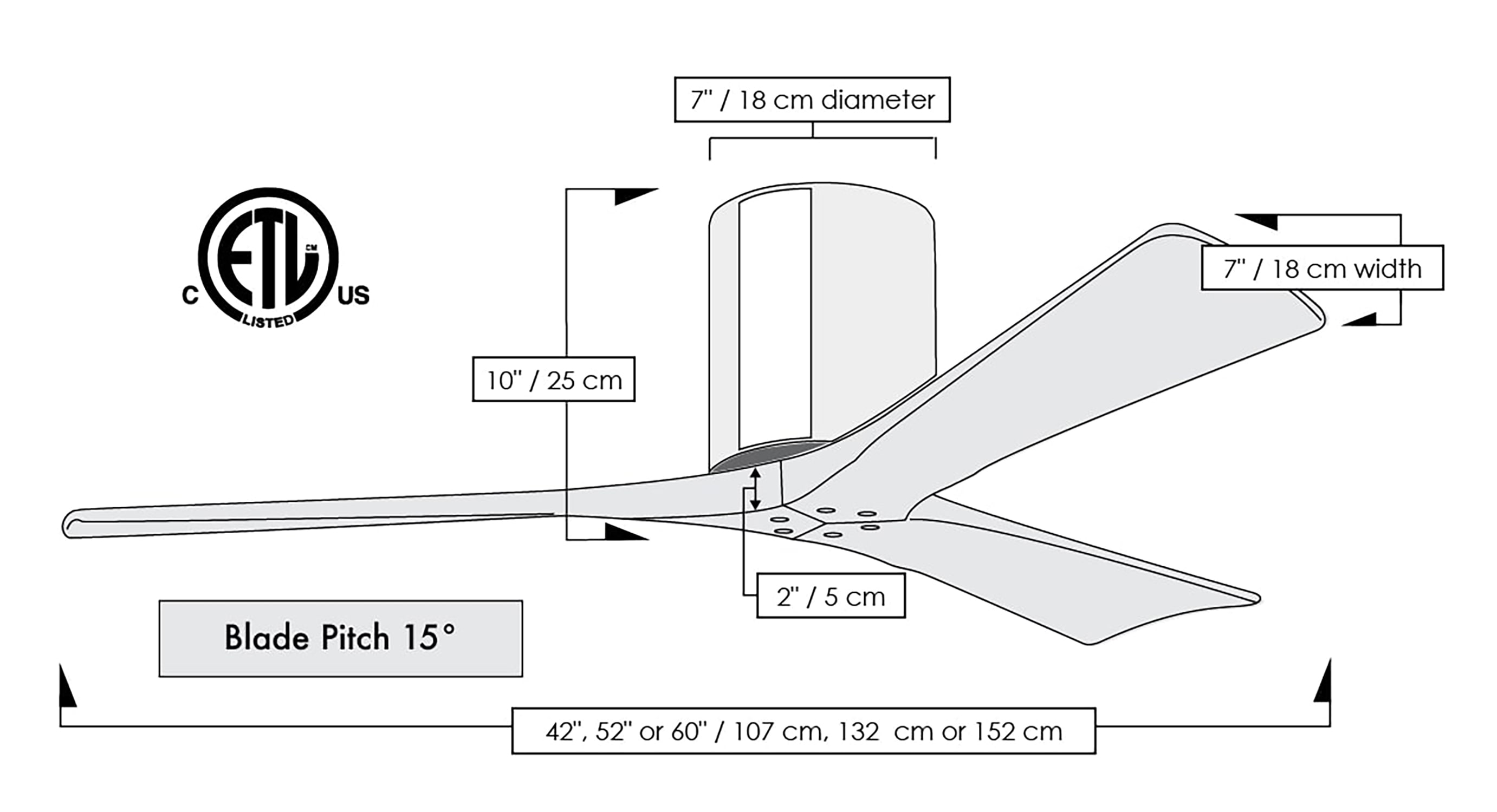 Matthews Fan Company IR3H-WN-WA-60 Ceiling-Fans - View #5