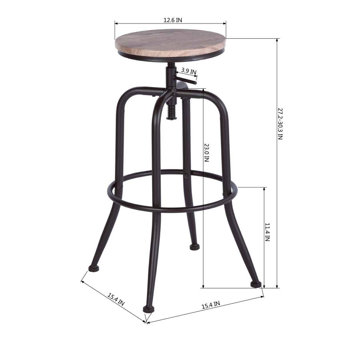 CASAINC ANACLETUS OAK LMKZ stools - View #8