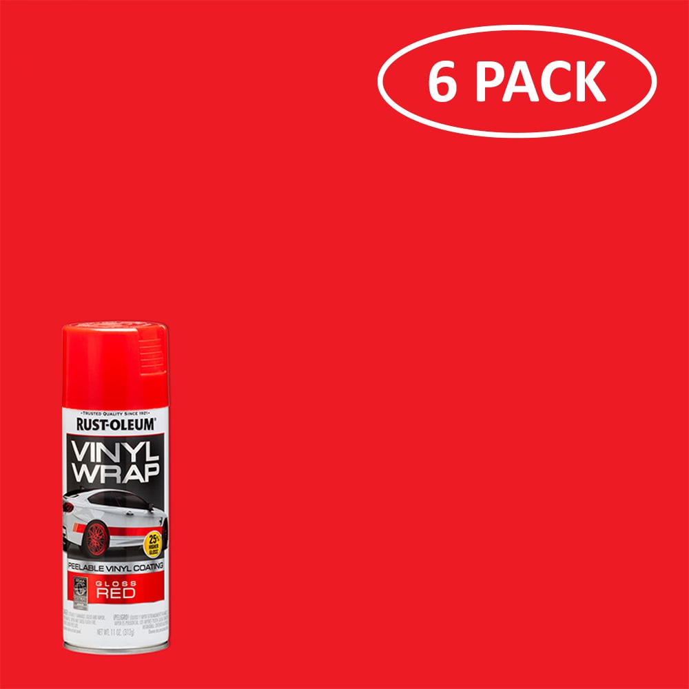 Rust-Oleum Automotive 11 oz. Gloss White Fabric & Vinyl Spray (6-pack)