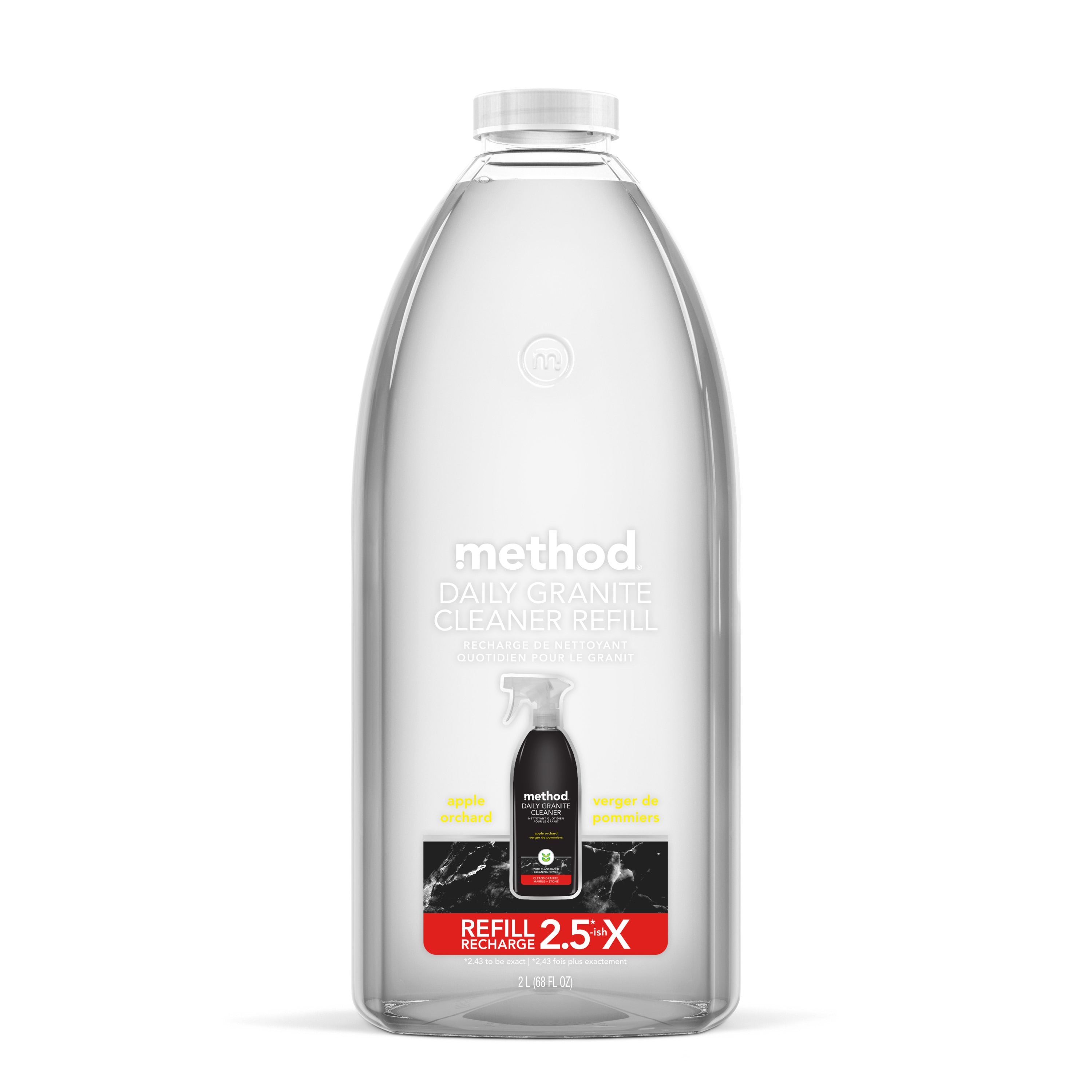 Method Grapefruit Scent All Surface Cleaner, 68 Ounce Plastic Bottle -- 6  per case