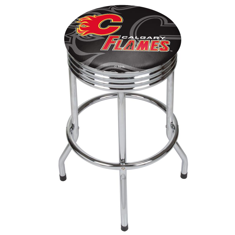 Calgary Flames Extra-Tall Bar Stool