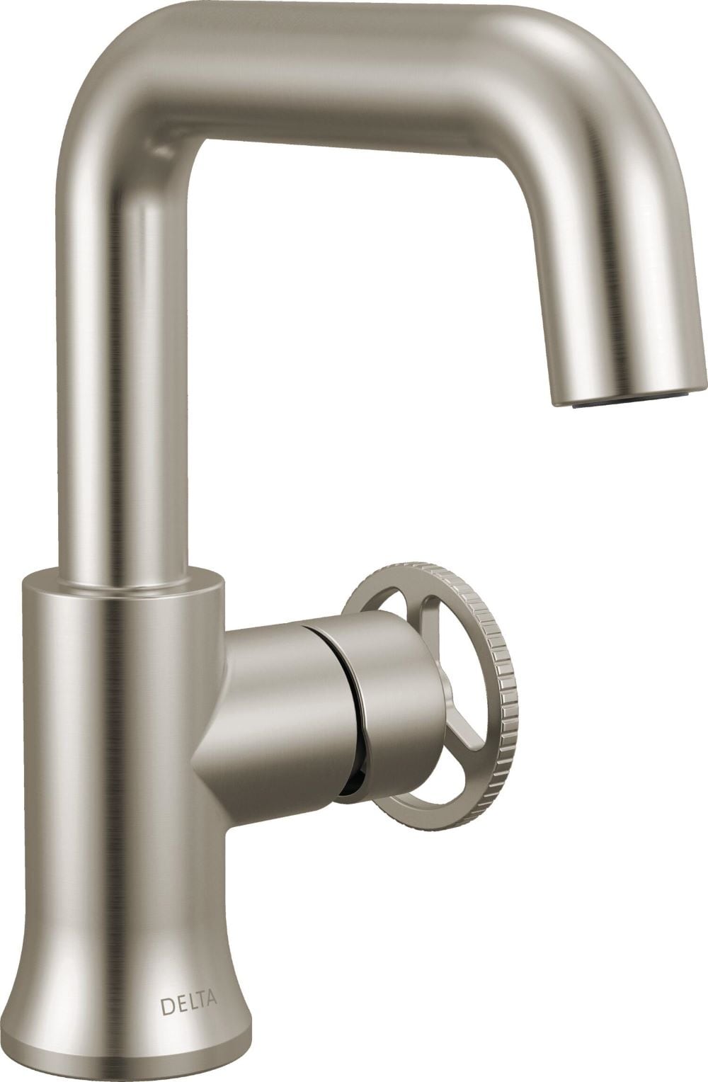 Delta 5547HAR-SS-DST Trinsic Stainless Single hole 1-handle WaterSense High-arc Commercial/Residential Handle Bathroom Sink Faucet with Drain