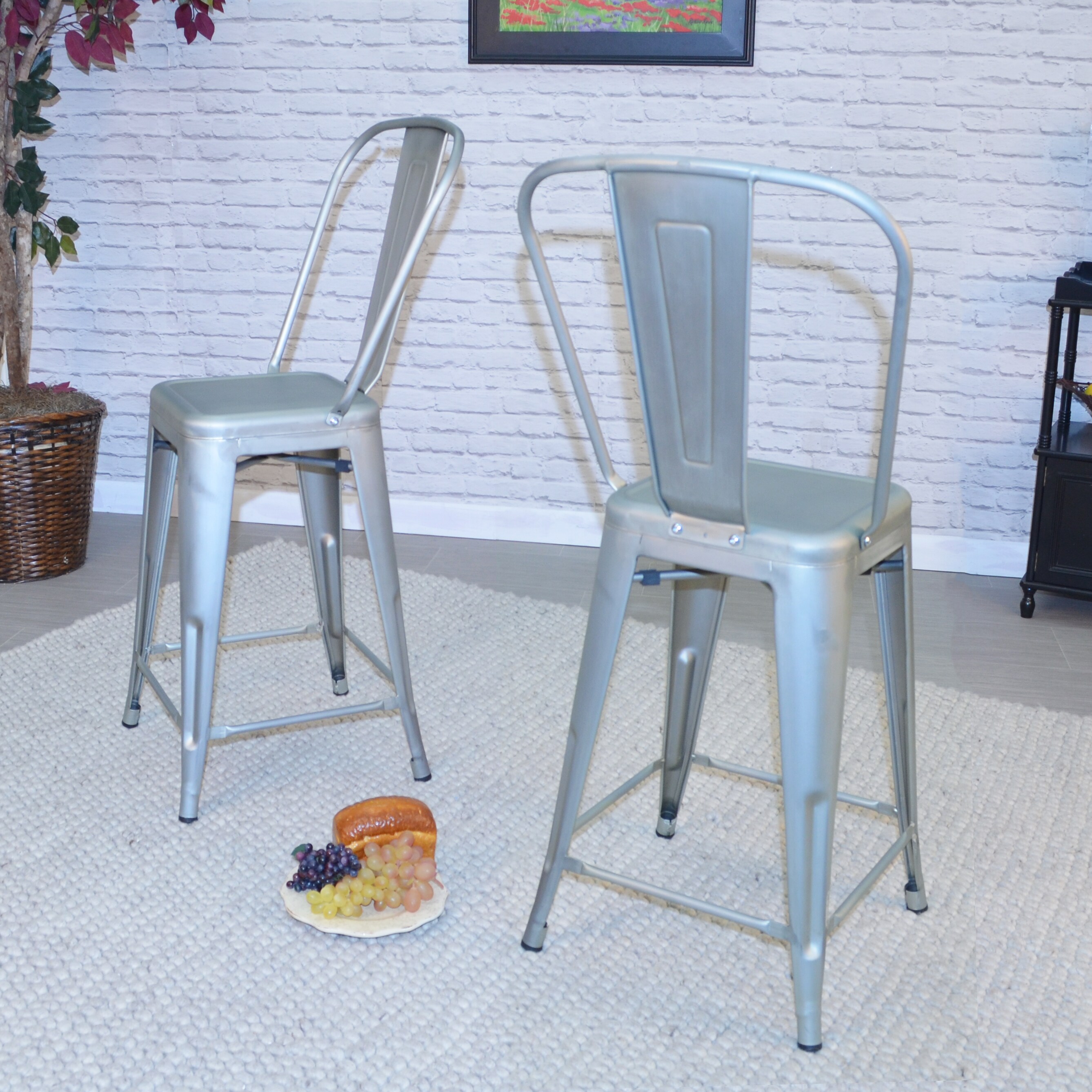 Carolina Cottage TH-1001-24F-GAV stools - View #4