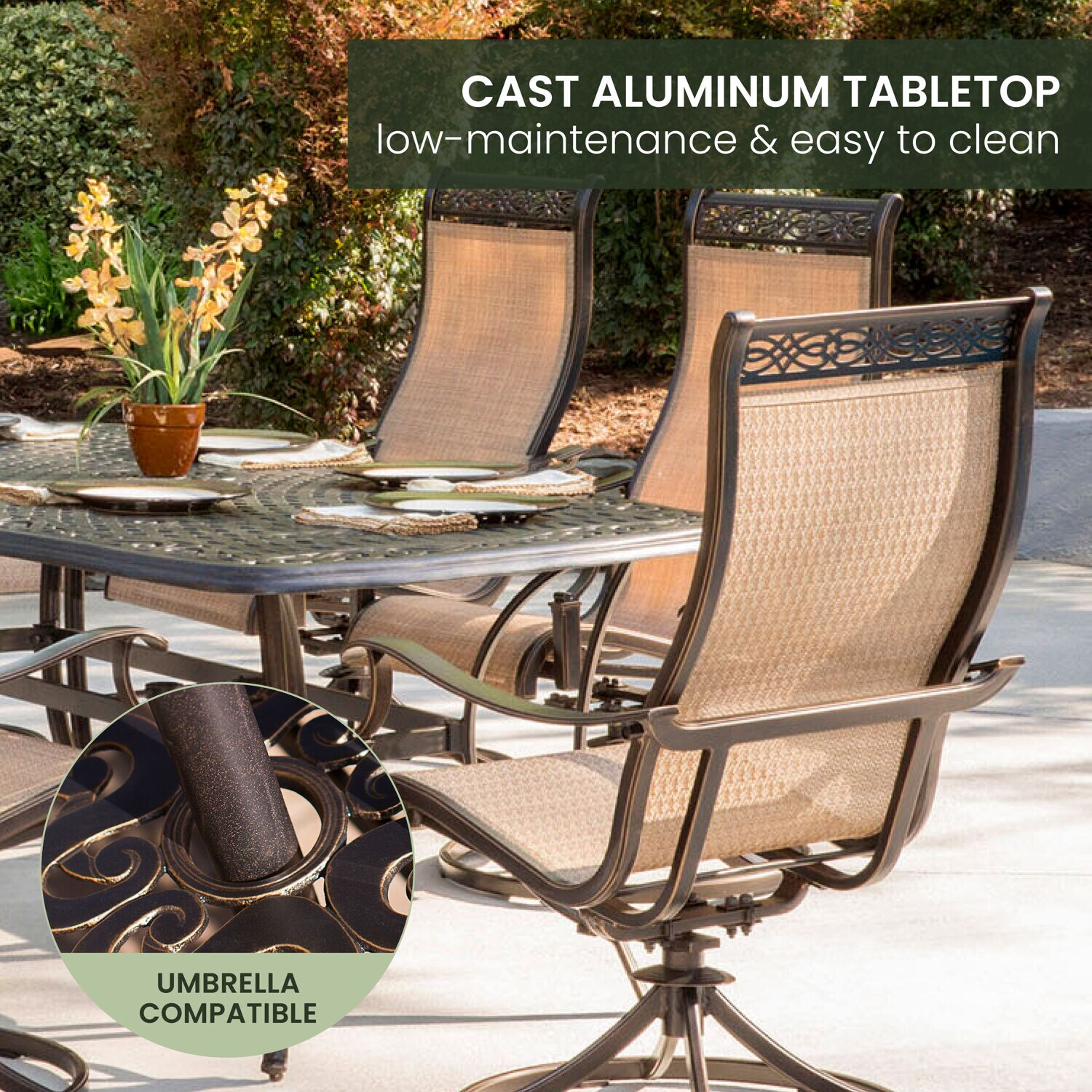 Hanover MANDN7PCSW-6 Patio-Dining-Sets - View #7