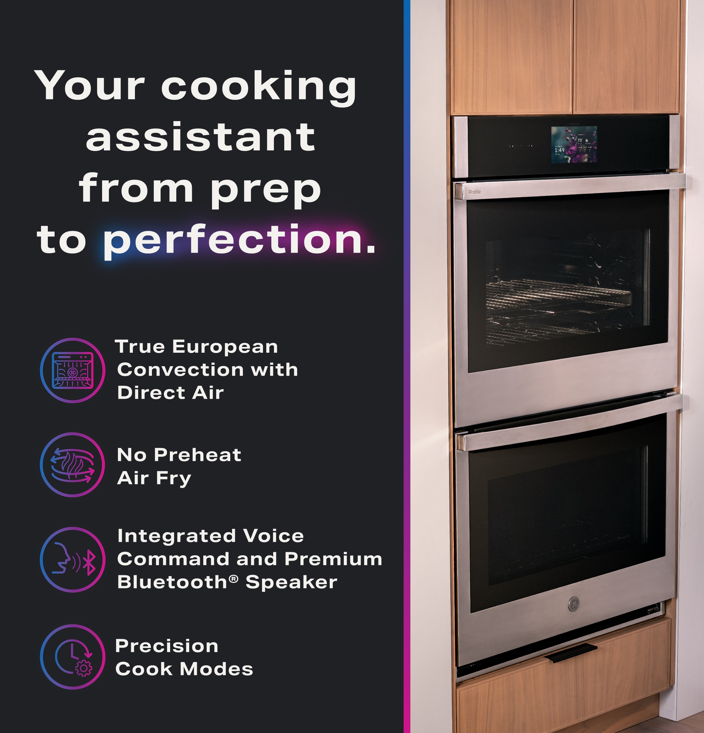 GE PTD7000SZSS Dwall-Elec-Oven - View #10