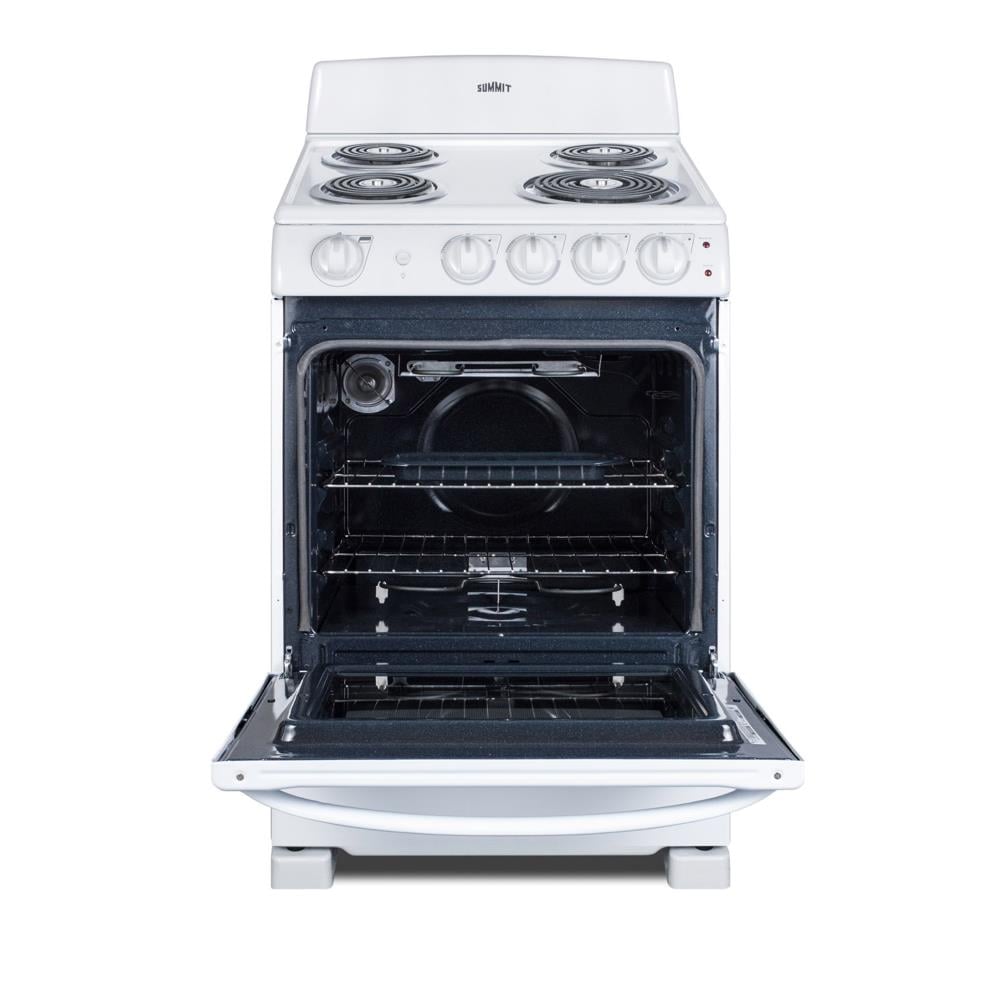 24 in. 2.9 cu. ft. Electric Range in White