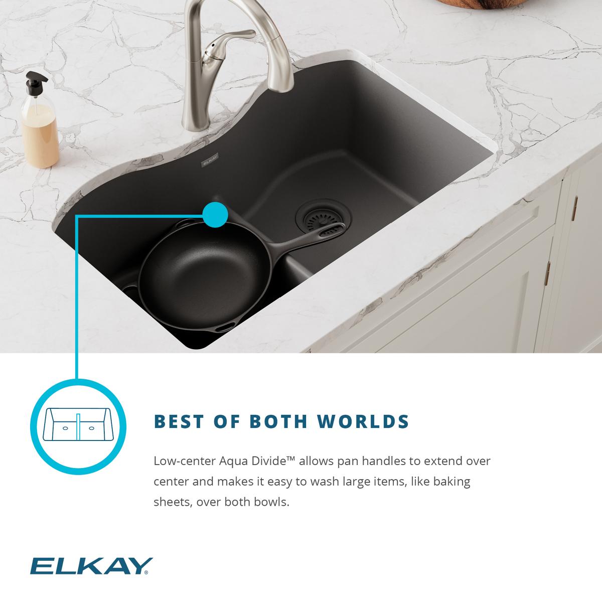 Elkay ELGHU3322RWH0 Kitchen-Sinks - View #12