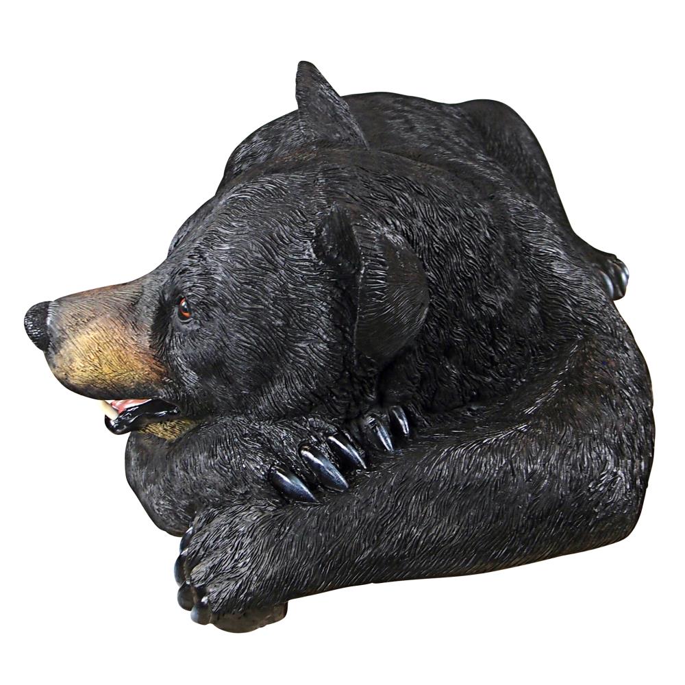 Standing Black Bear Cast Bronze Garden Statue - PN5862 - Design Toscano