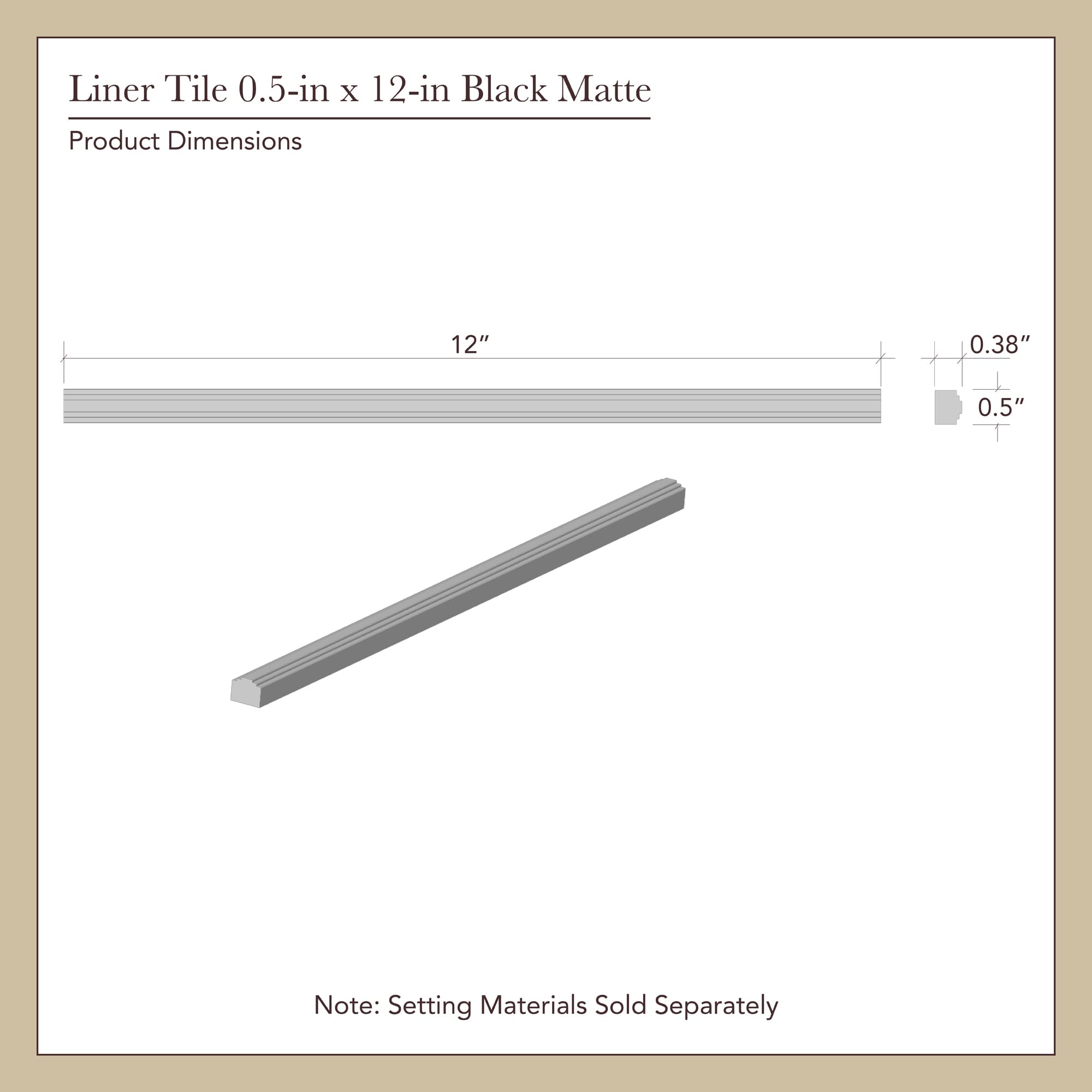 allen + roth SL86429L Wall-Trim-Accent-Tile - View #7