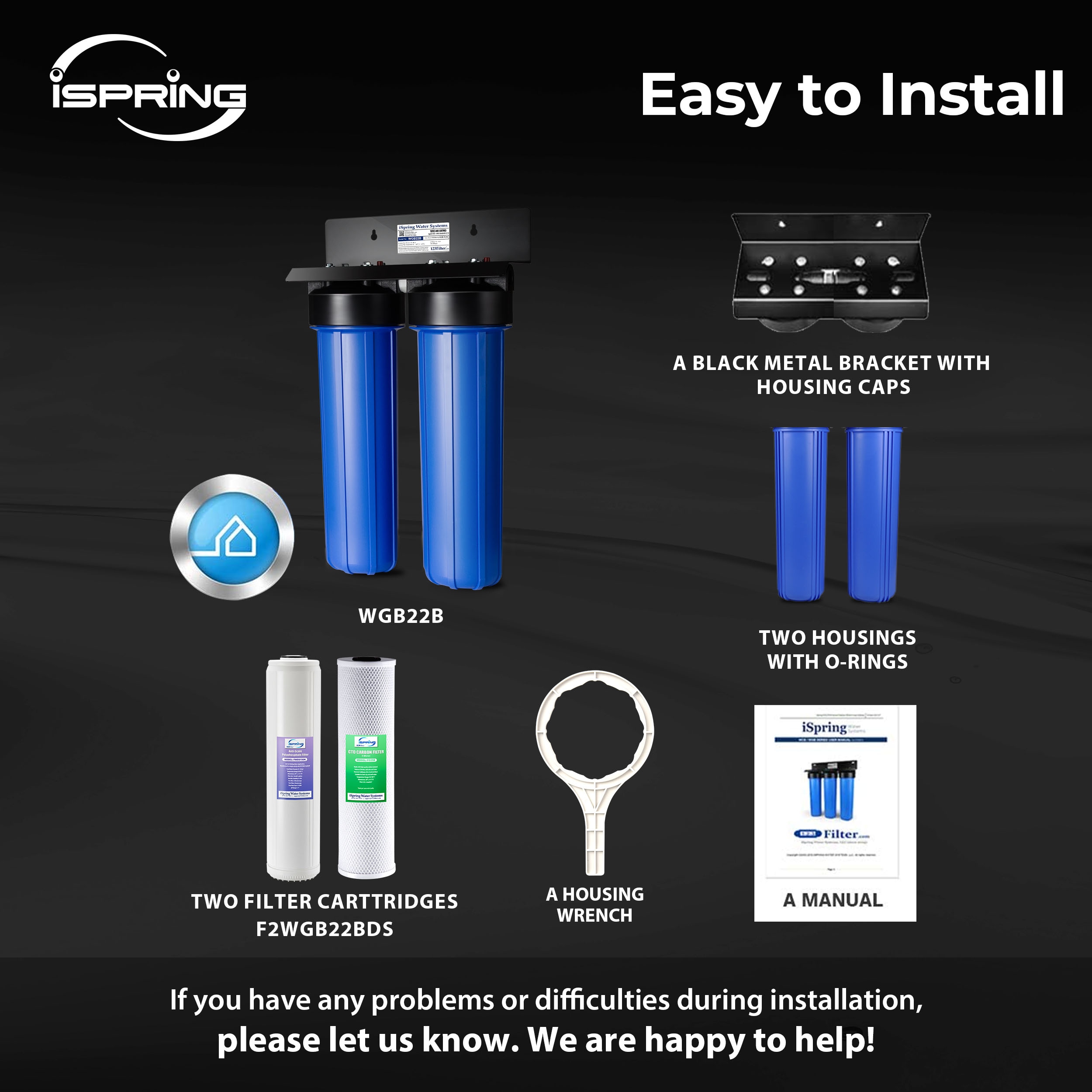 iSpring WGB22B-DS Whole-House-Filtration-Systems - View #6