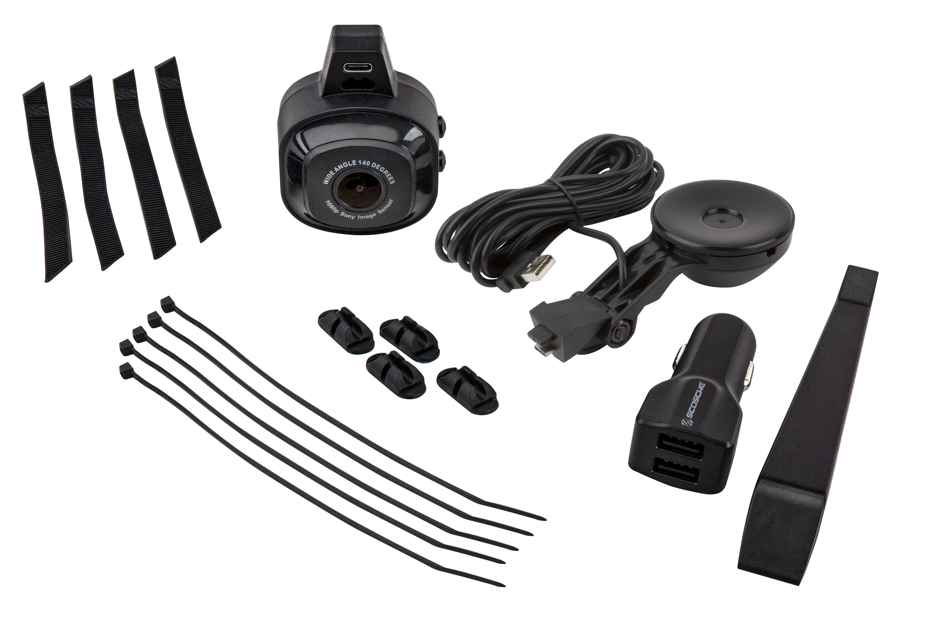 Scosche Smart Suction Cup Mounting Camera 32GB in the Dash Cams