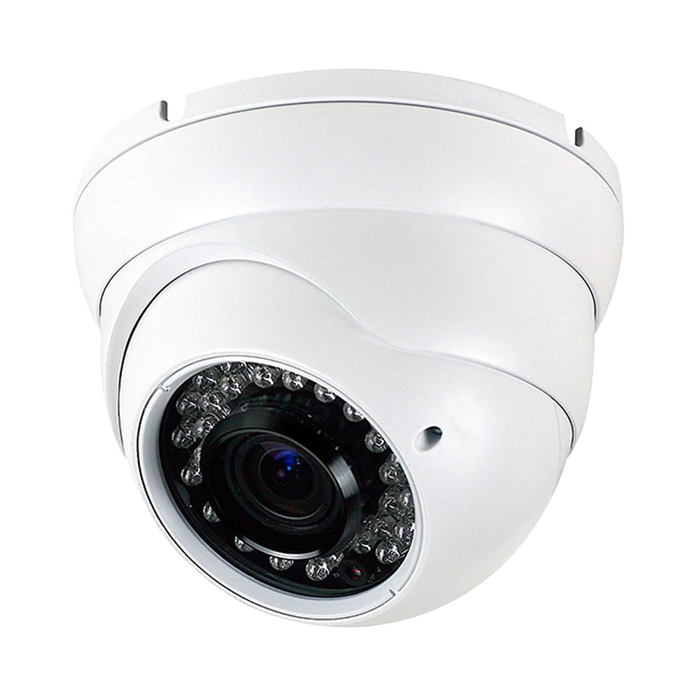 Etokfoks analog CCTV security dome camera HD 1080p 4 in 1 TVI AHD CVI CVBS with 2 8mm to 12mm varifocal lens 36 IR LEDs 100 ft night vision