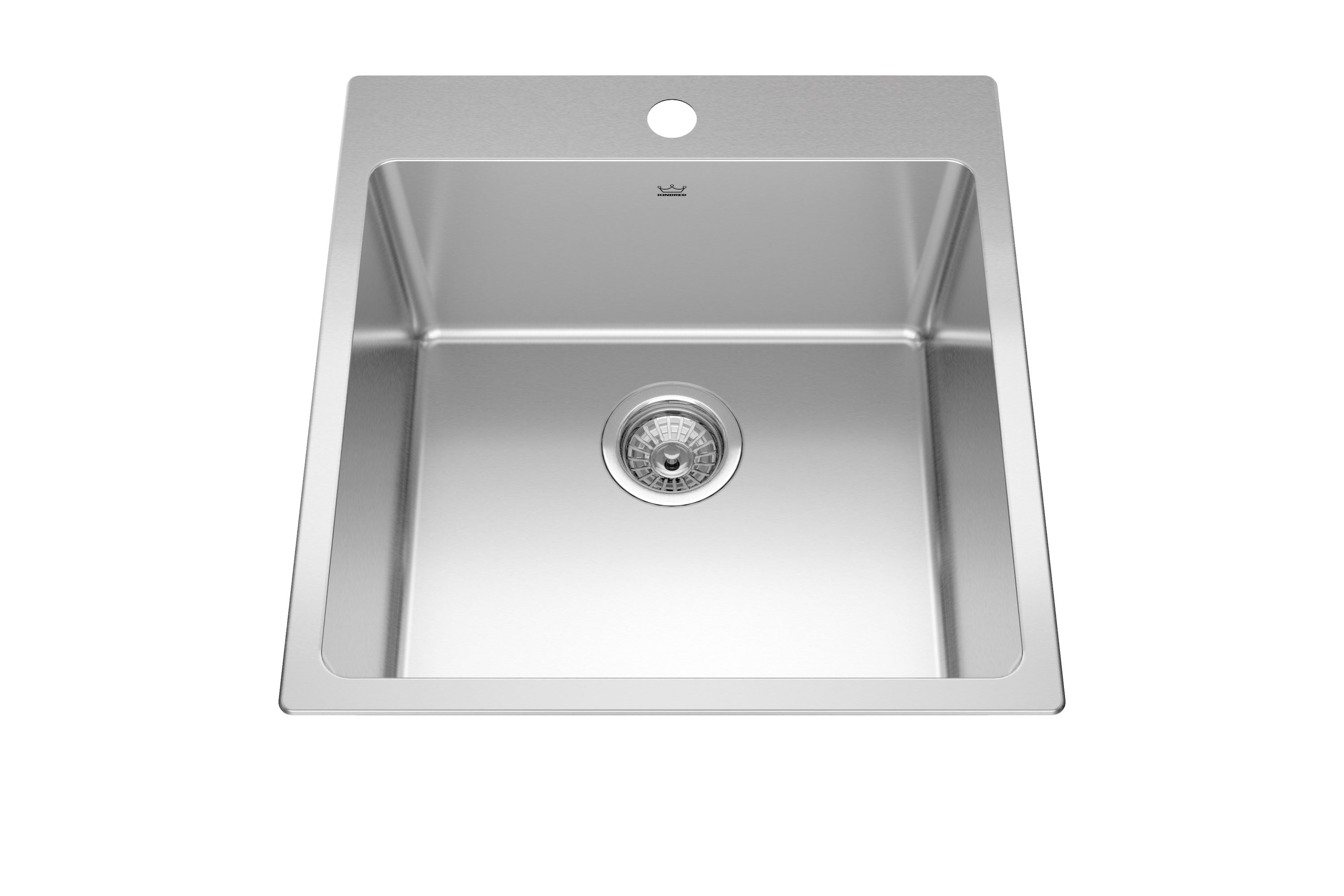 kindred 24 inch stainless steel kitchen sink