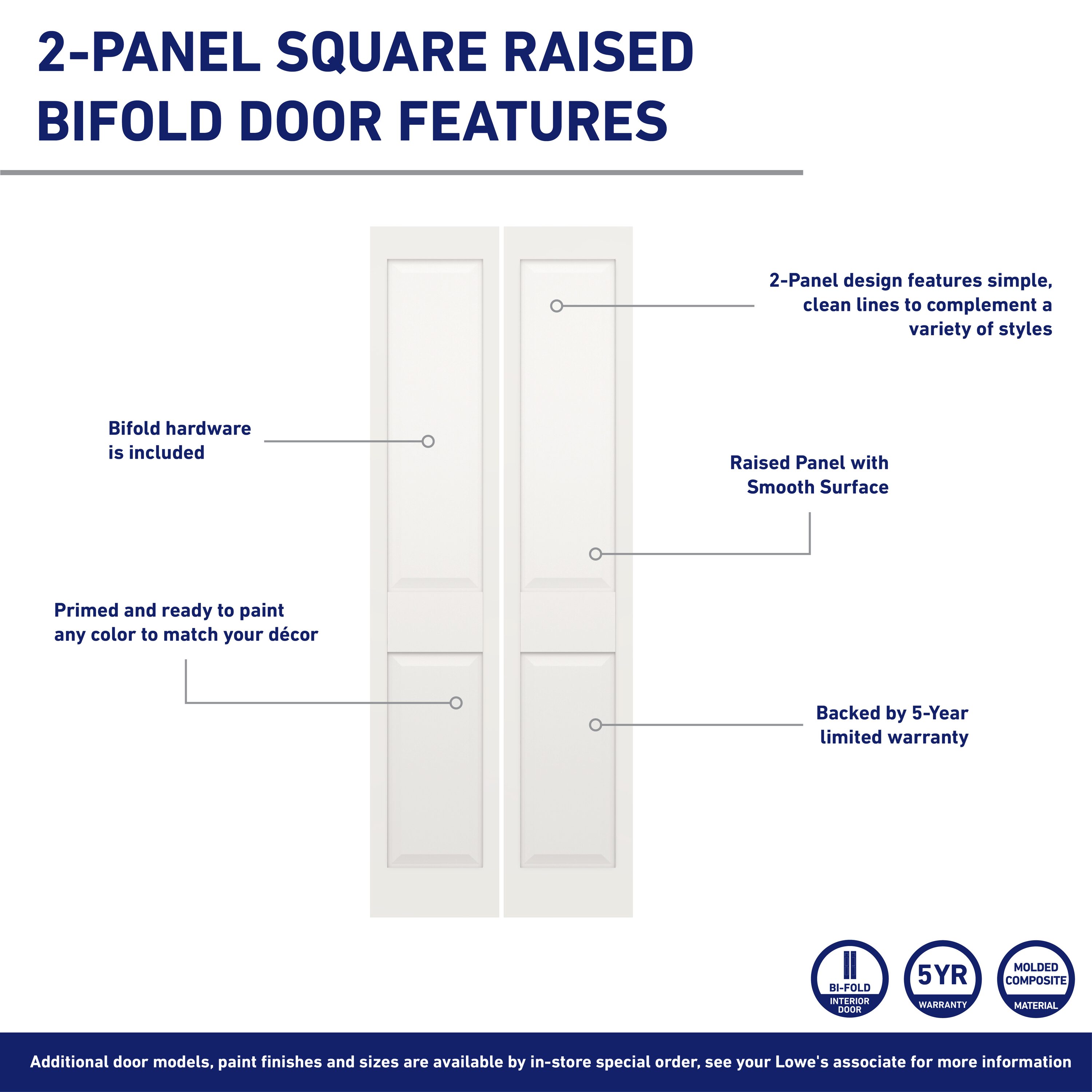 RELIABILT 10084204 Bifold-Sliding-Closet-Doors - View #2