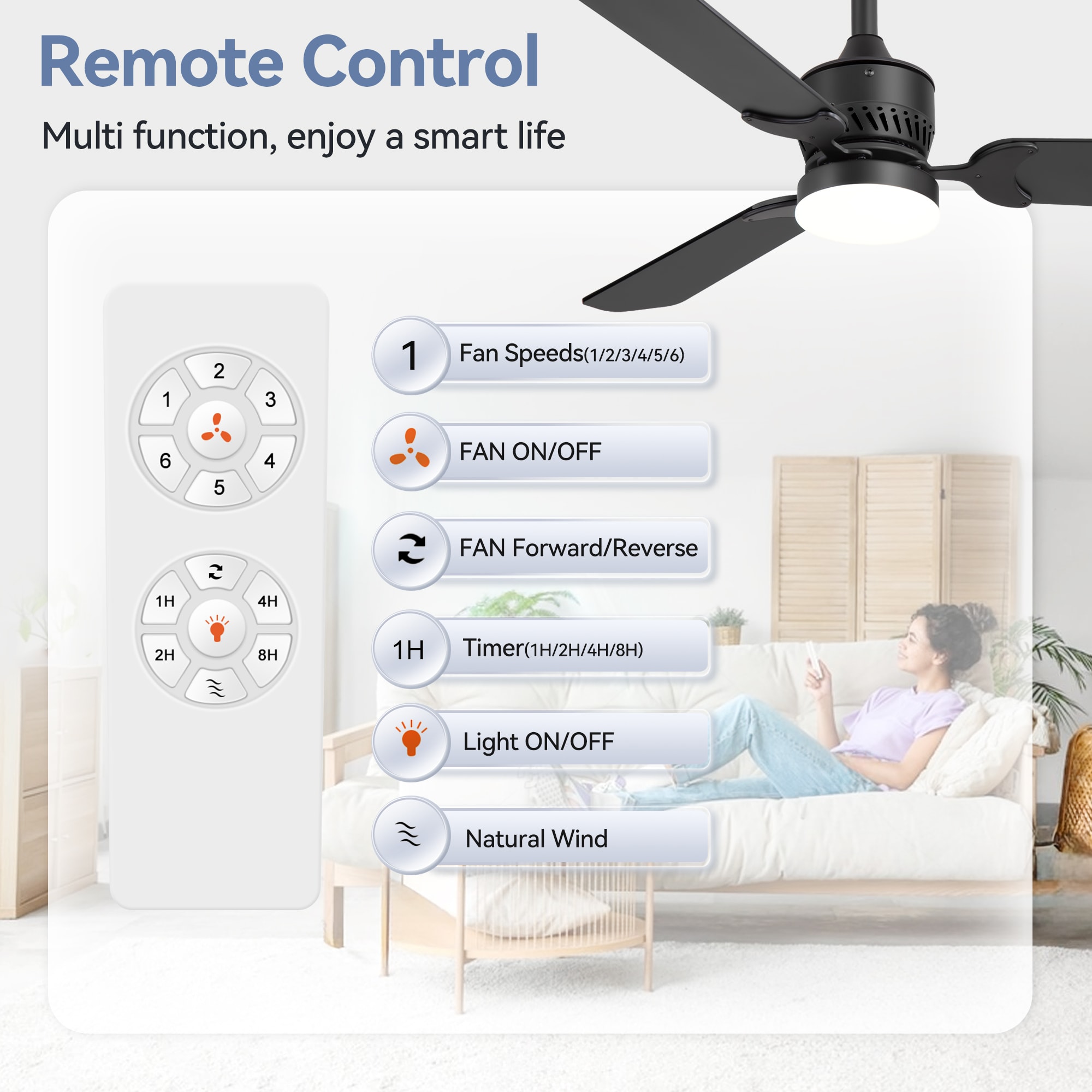 Breezary 35065-BK Ceiling-Fans - View #11