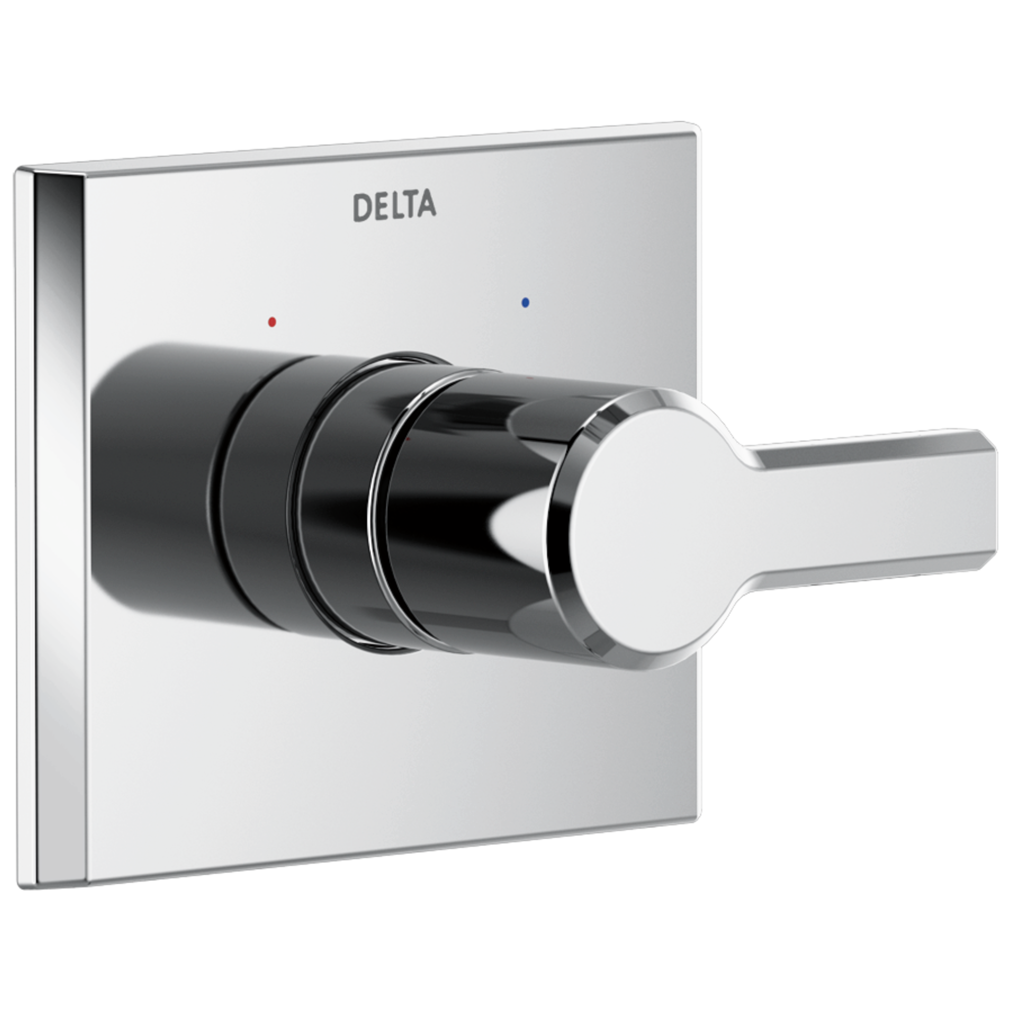 Delta T14099-PR Pivotal Lumicoat Chrome 2.75-Inches Universal Bathtub/Shower Diverter 0.5-Inches -ID