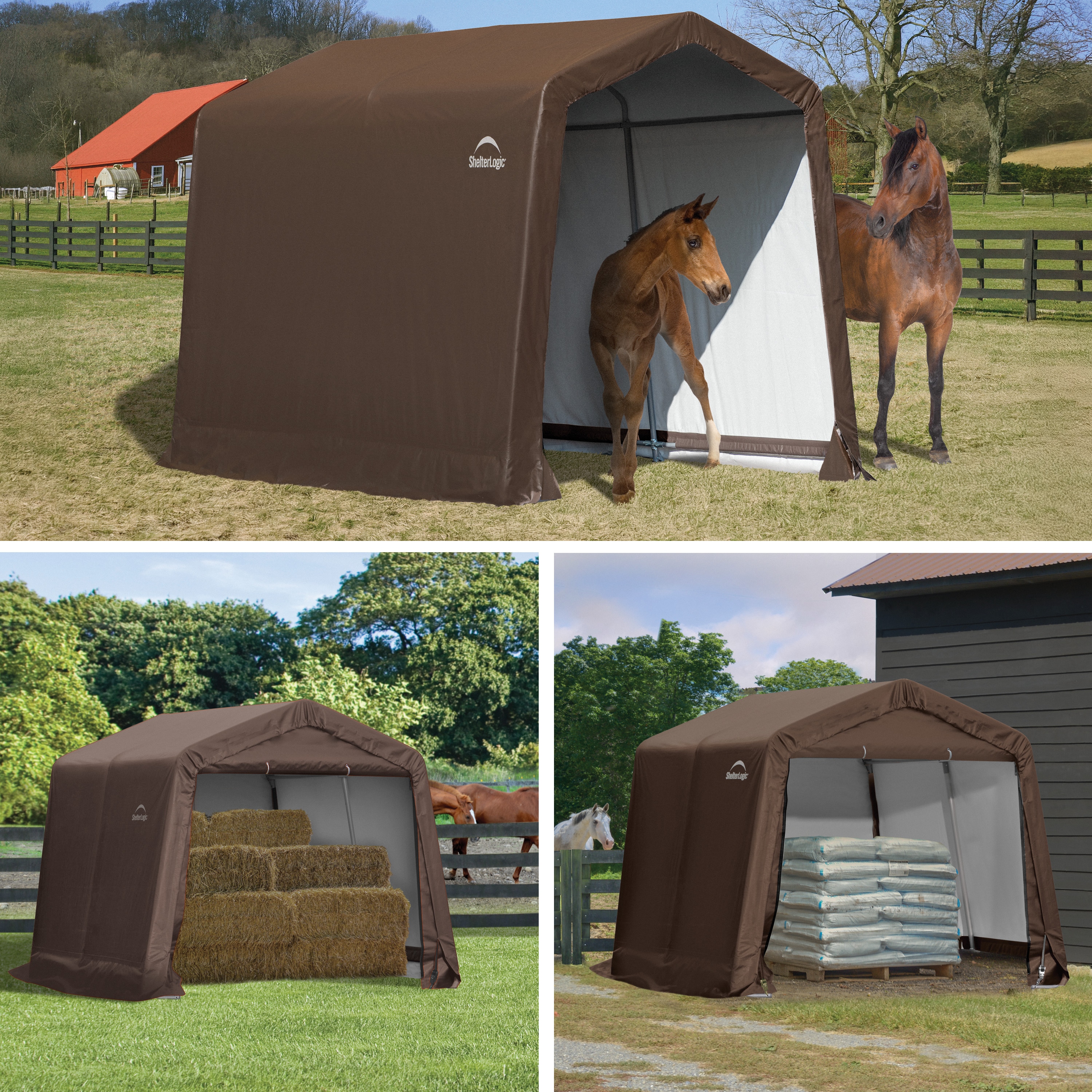 ShelterLogic 60400 Canopy-Storage - View #3
