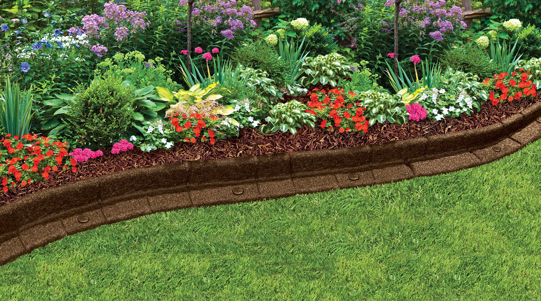 rubber landscape border