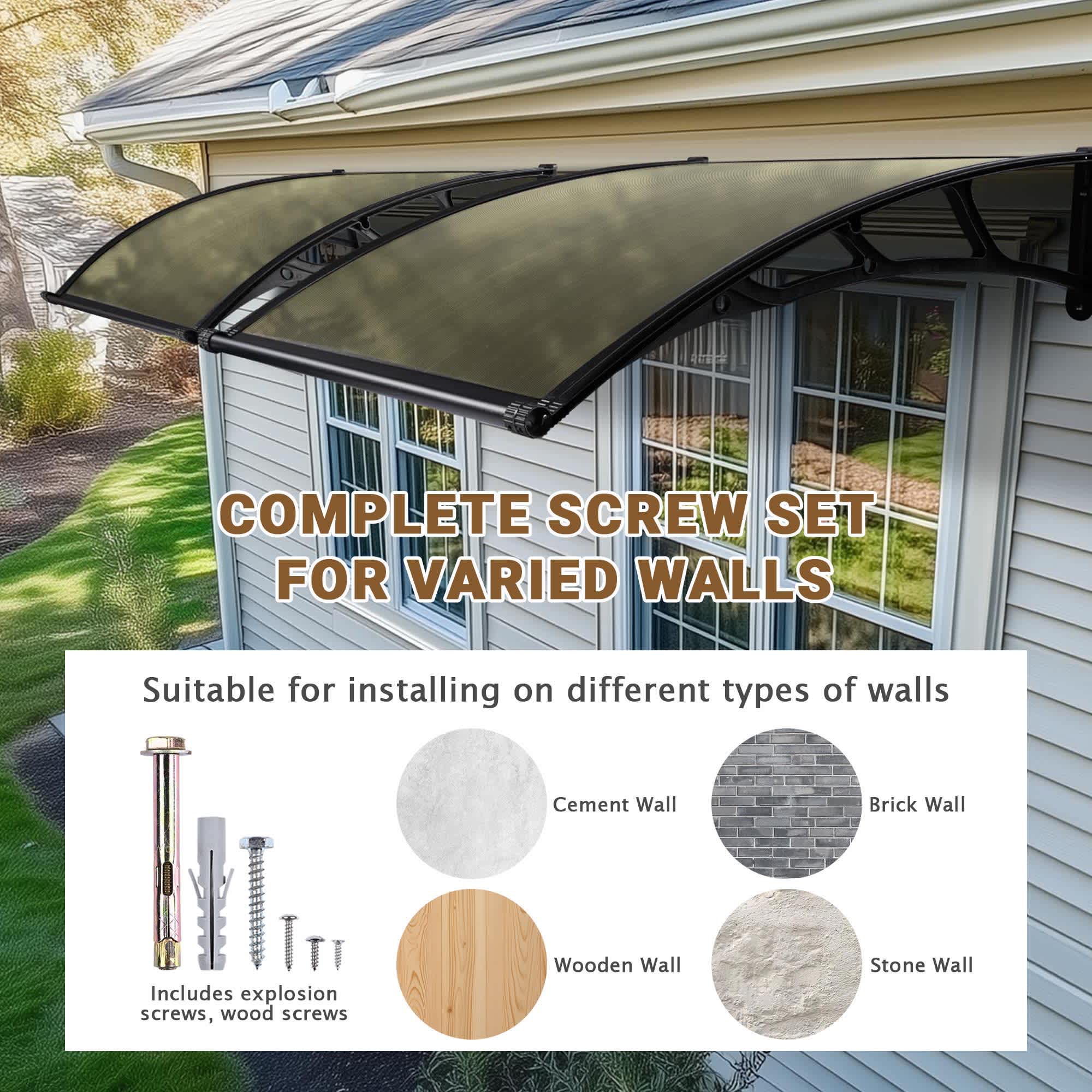 Yescom 07AWN004-40-10-2-LO awnings - View #7