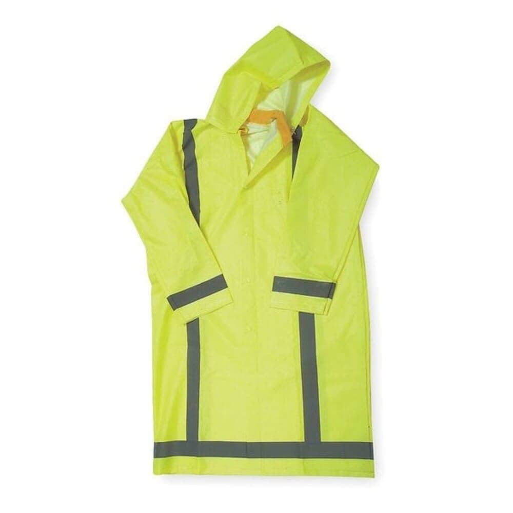 Condor  Raincoat w/Detach HoodHi-Vis Yellow/GrenS 1FBA8