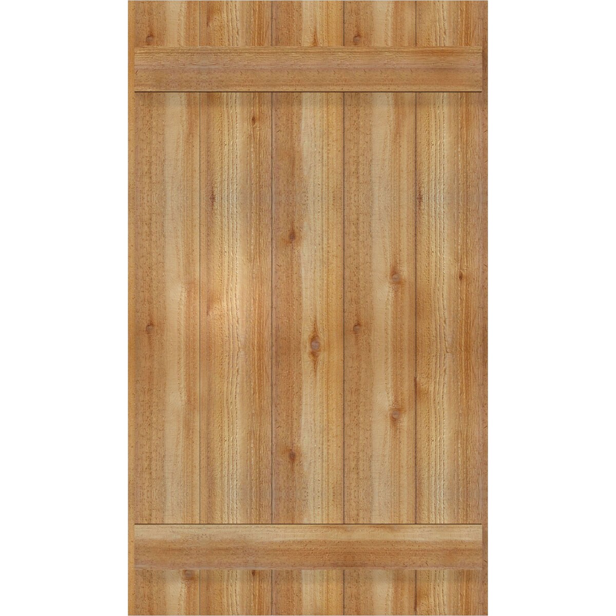 Ekena Millwork RBJ06S26X046RWR Exterior-Shutters - View #5