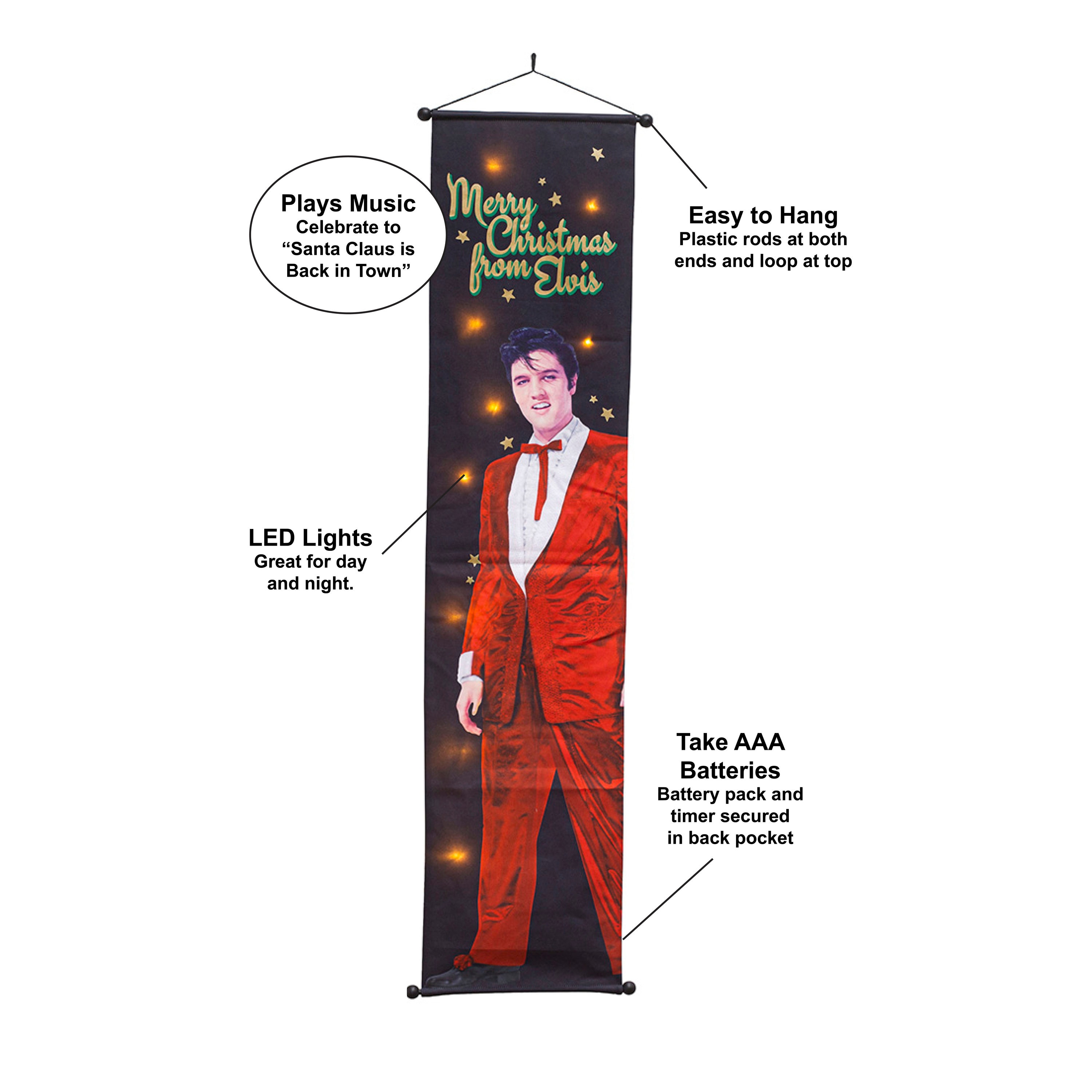 Elvis Presley Polyester Bottle Carrier Featuring An Elvis-Themed