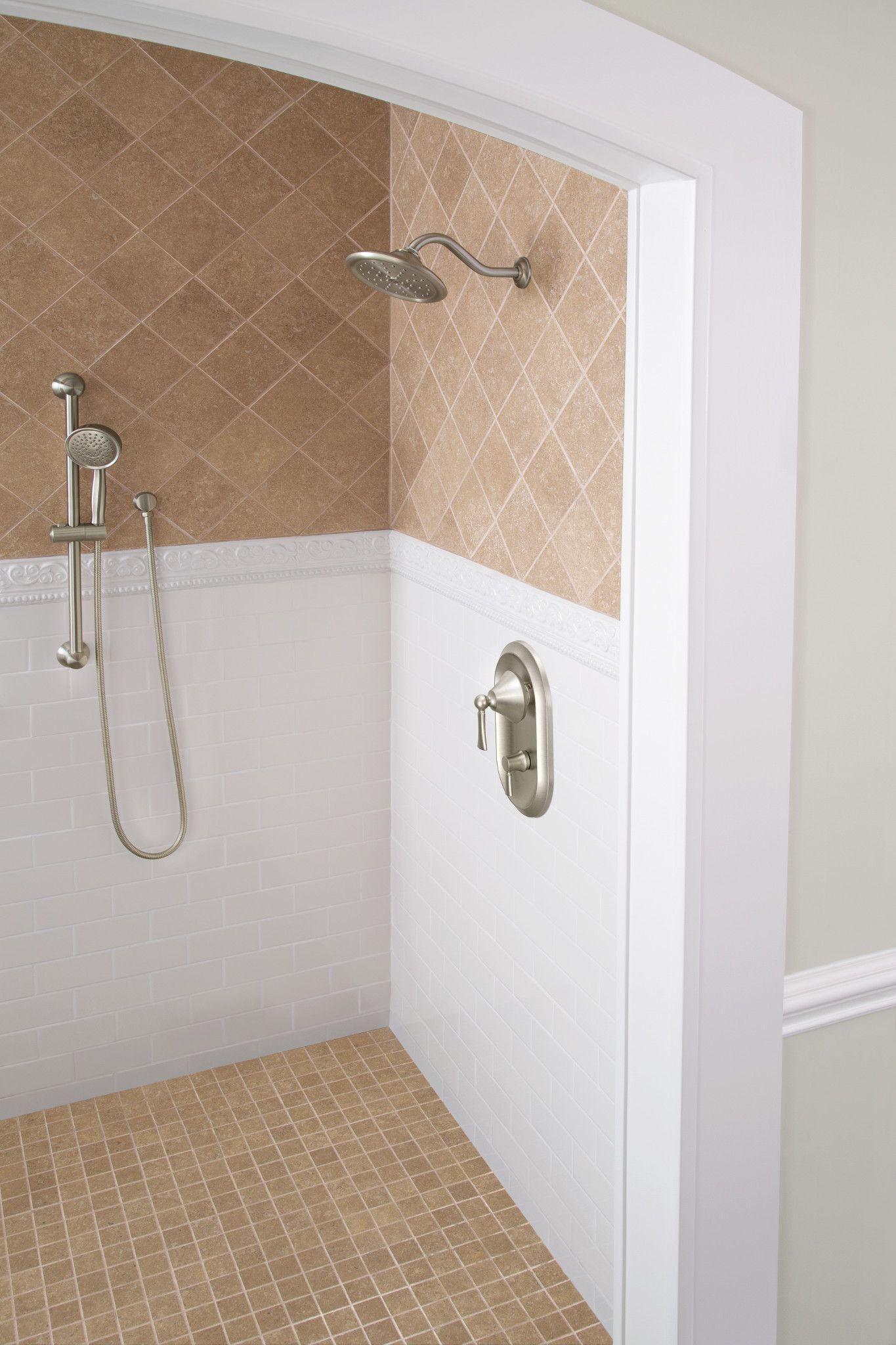 Moen T4500BN Tub-Shower-Faucets - View #4