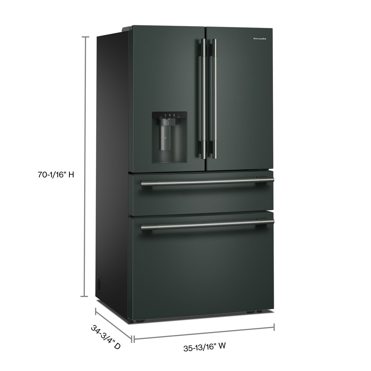 KitchenAid KRMF436SJP French-Door-Refrigerators - View #4
