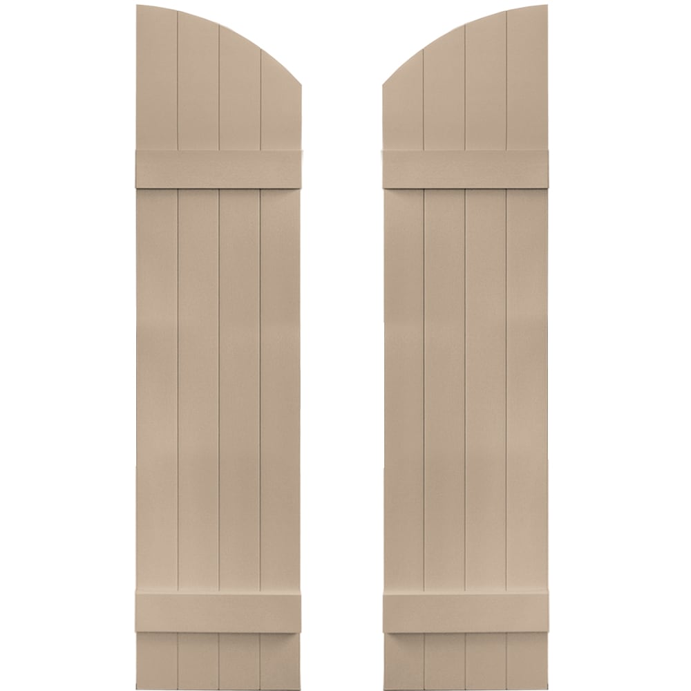 Vantage V5931453023 13.875-in W x 53-in H Wicker Exterior Shutters