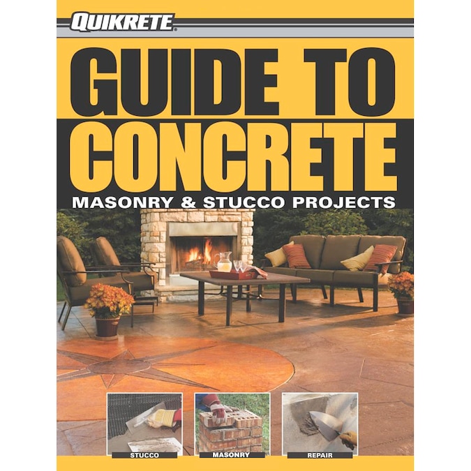 Quikrete Guide to Concrete in the Books department at Lowes.com