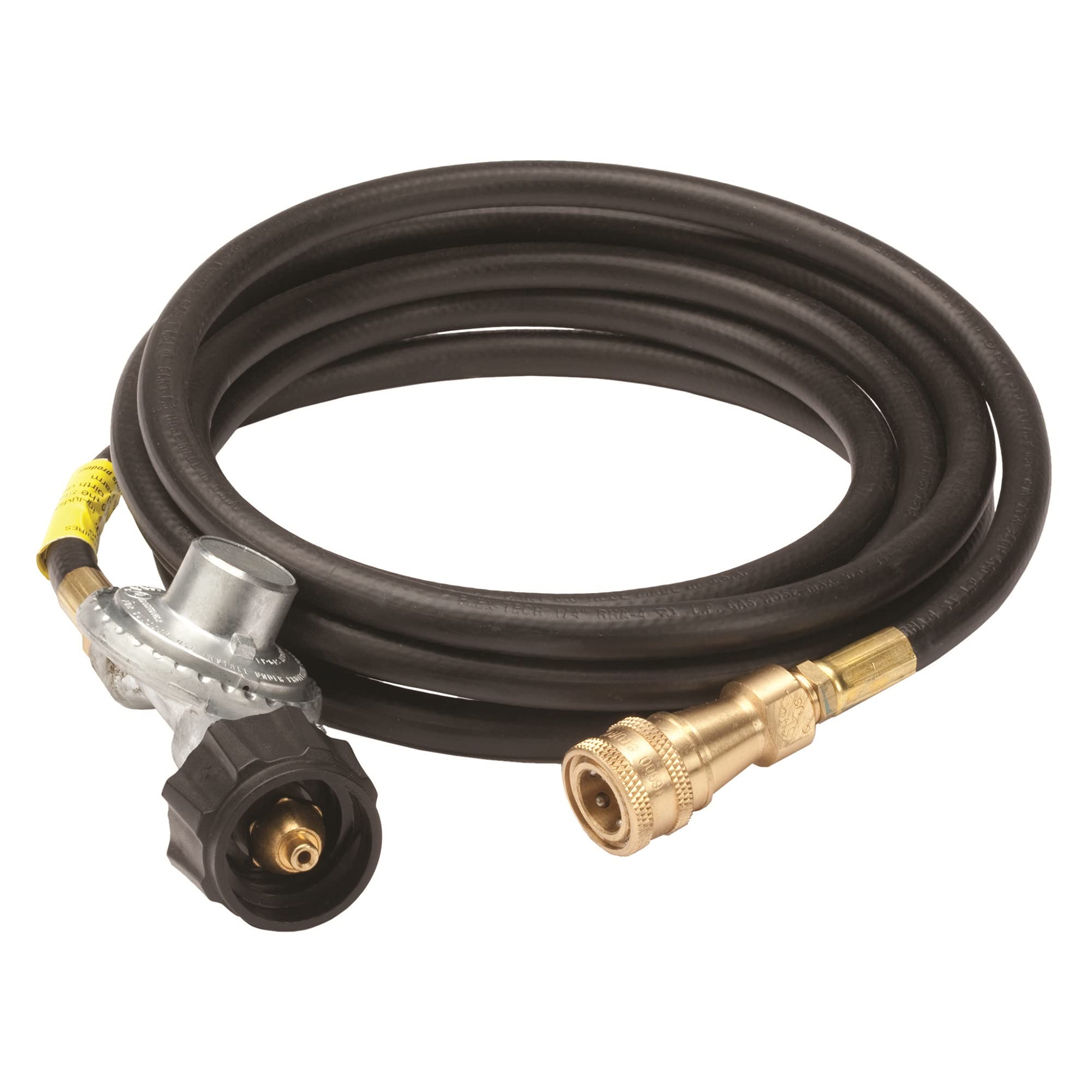 Mr. Heater Mr Heater F271803 12 ft Big Buddy Hose with Regulator Yellow